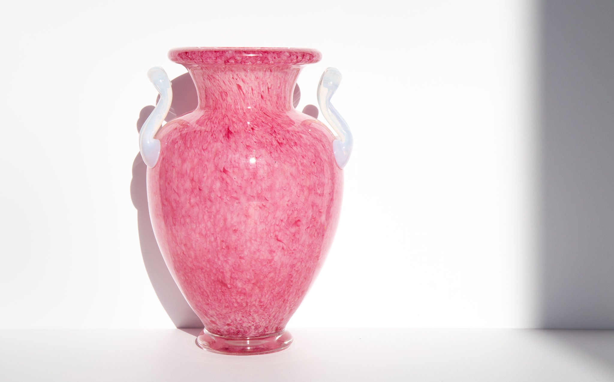 Steuben Rose Cluthra Urn Vase