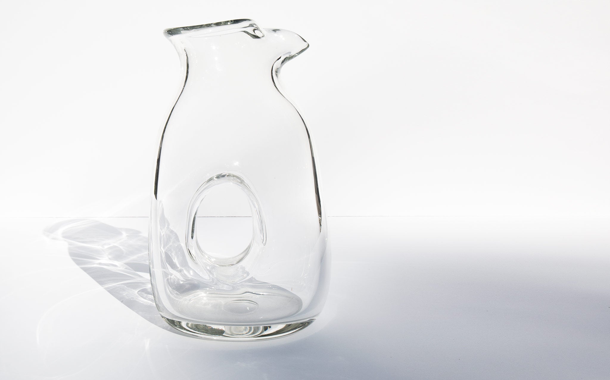 Modernist Glass Jug