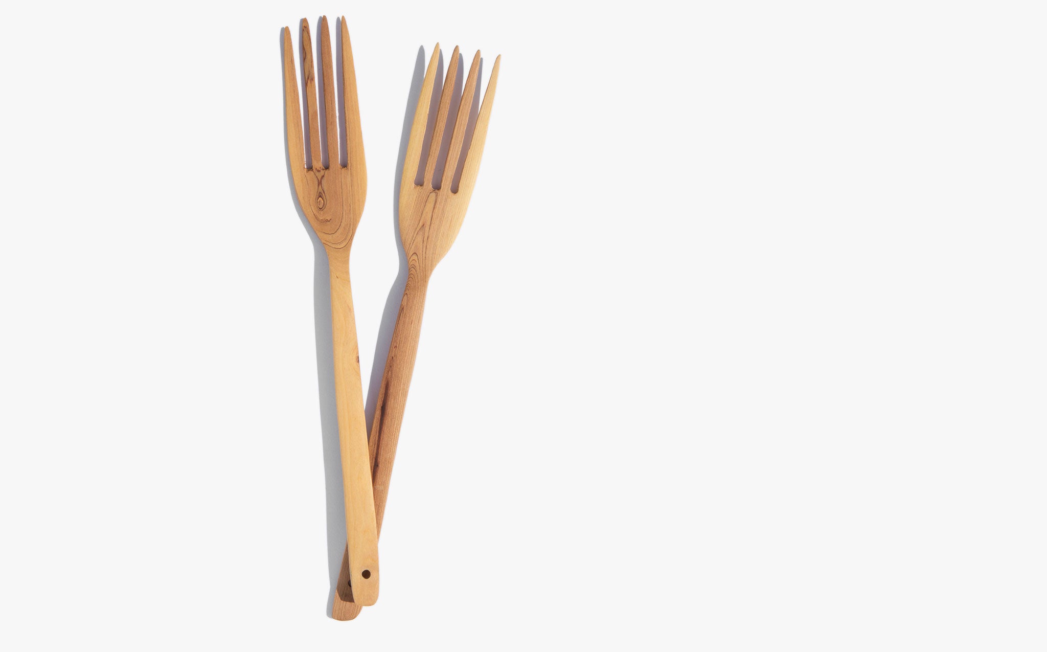 Wooden Serving Forks
