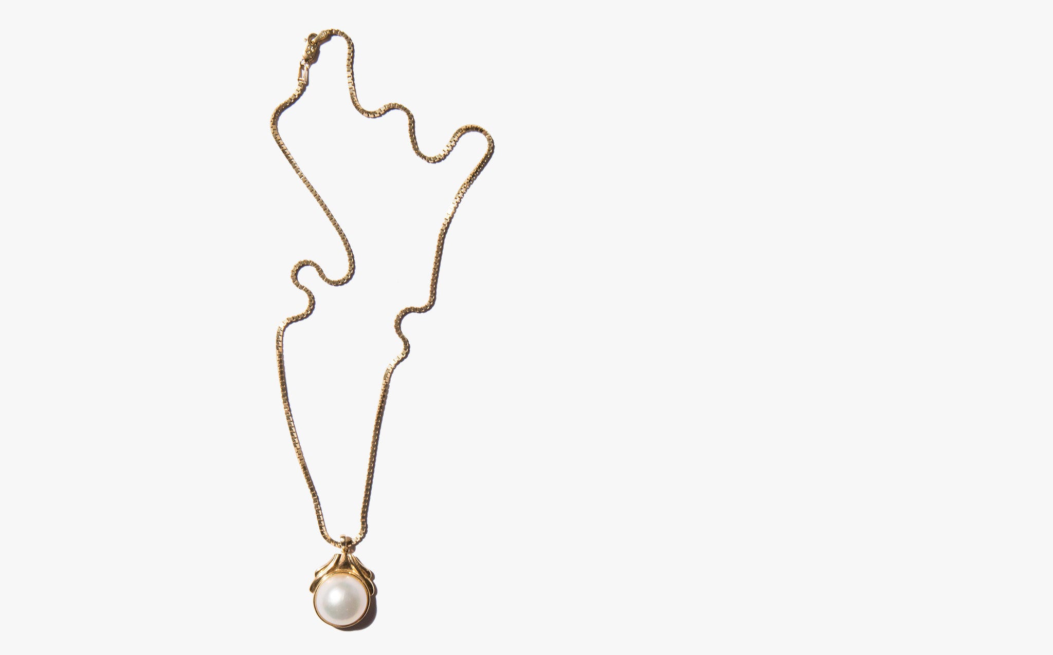 Mabe Pearl Necklace