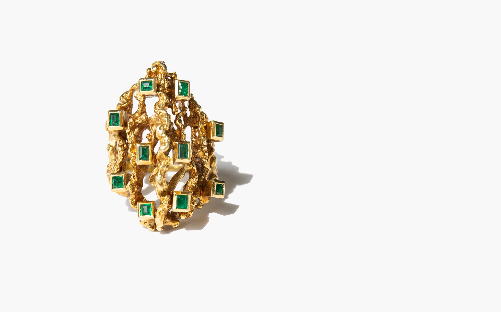 Marston Emerald Ring