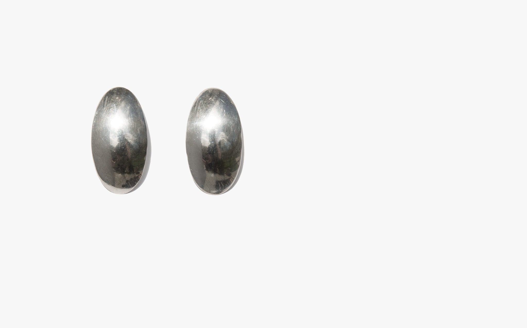 Sterling Dome Earrings