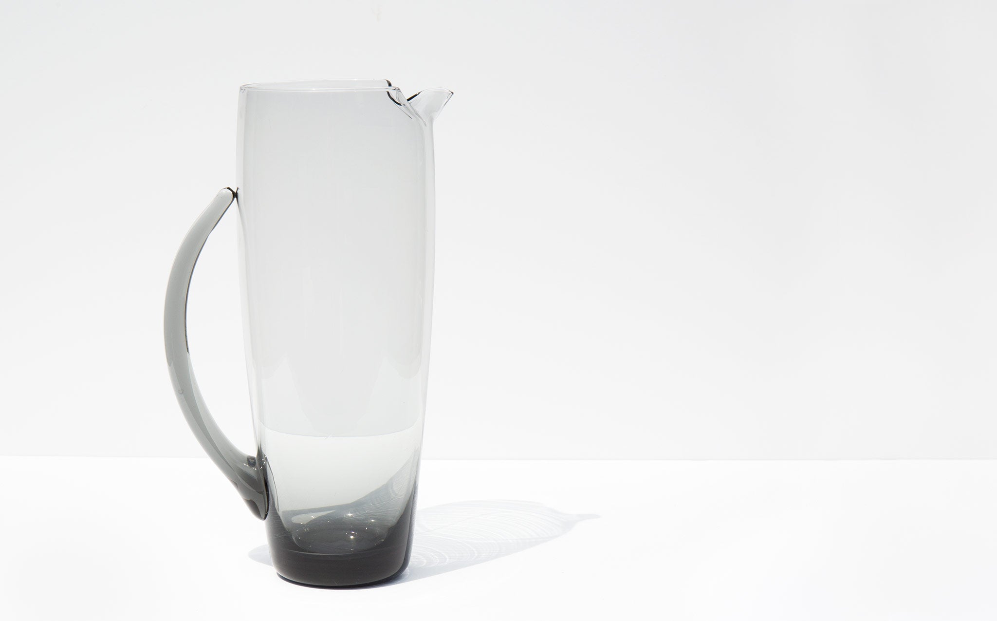 Smoke Glass Pitcher