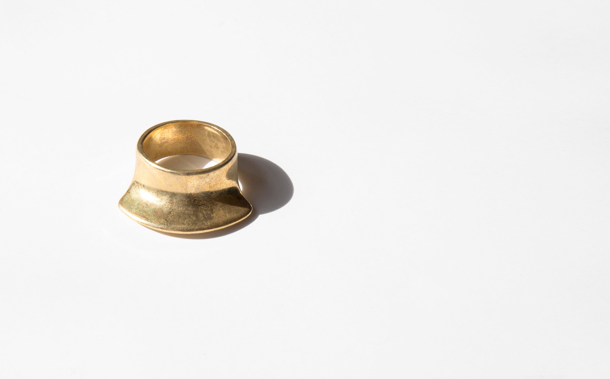 Ariana Boussard-Reifel Brass Isadora Ring