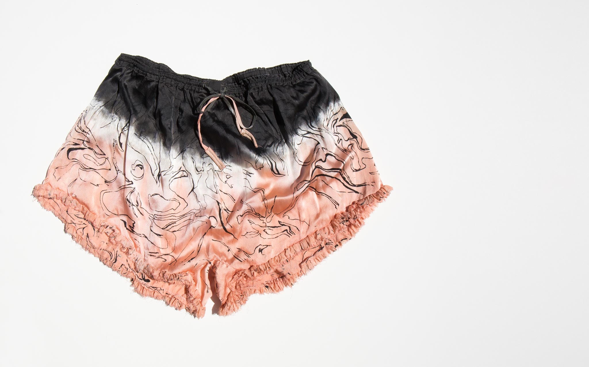 Vivien Ramsay Silk Lounge Shorts
