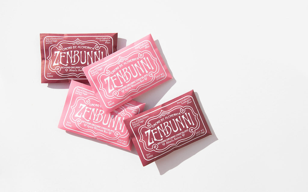 Zenbunni Biodynamic Chocolates Kindred Black