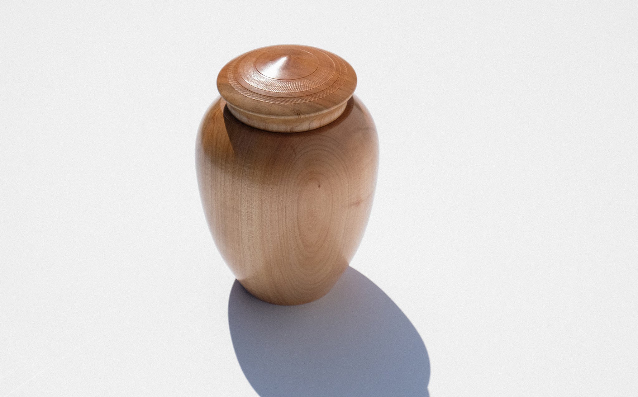 Bruce Perlmutter Hand Lathed Maple Vessel