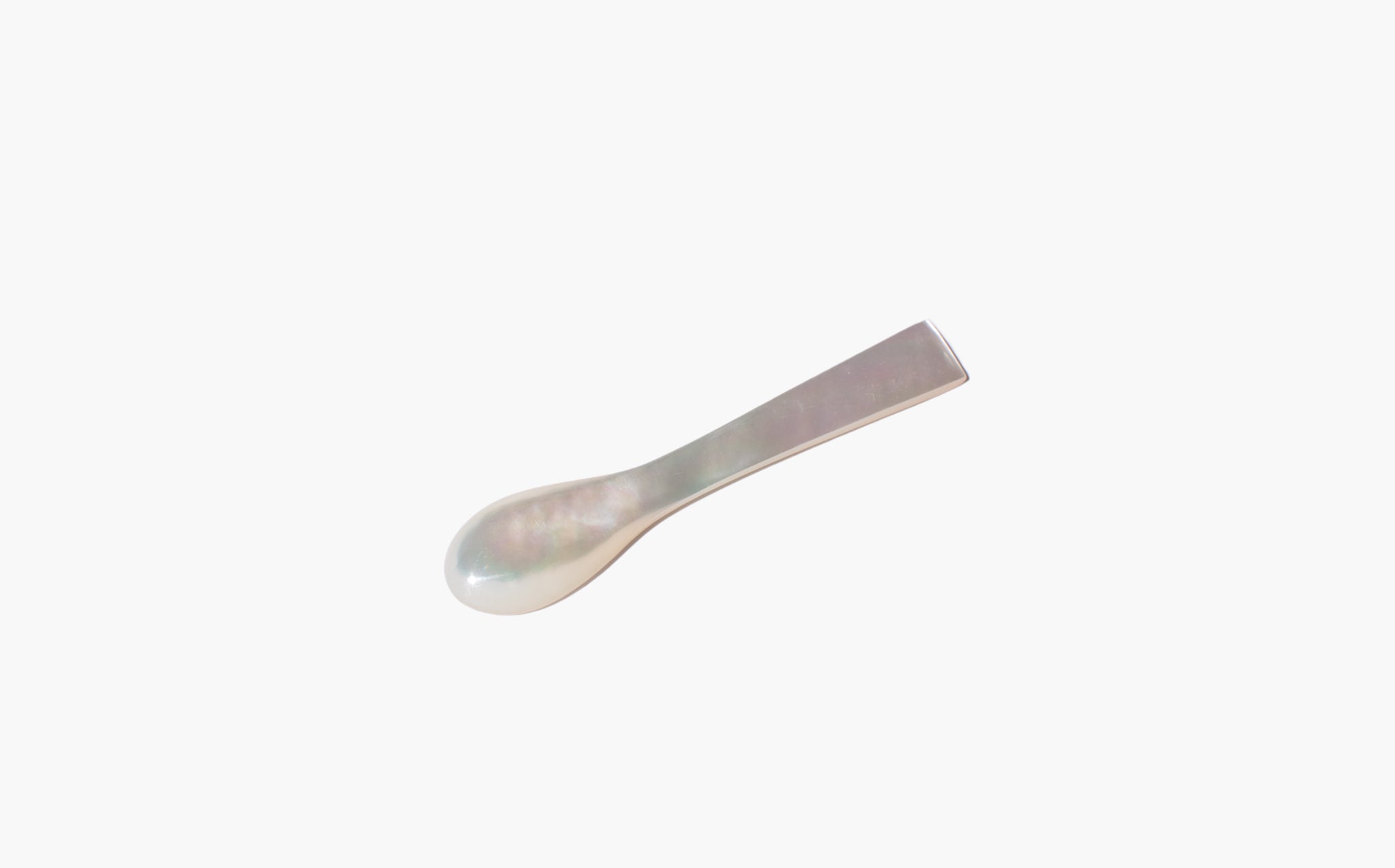 Hand-Carved Mother of Pearl Spoon