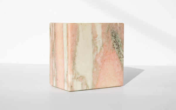 Pink Marble Block | Kindred Black