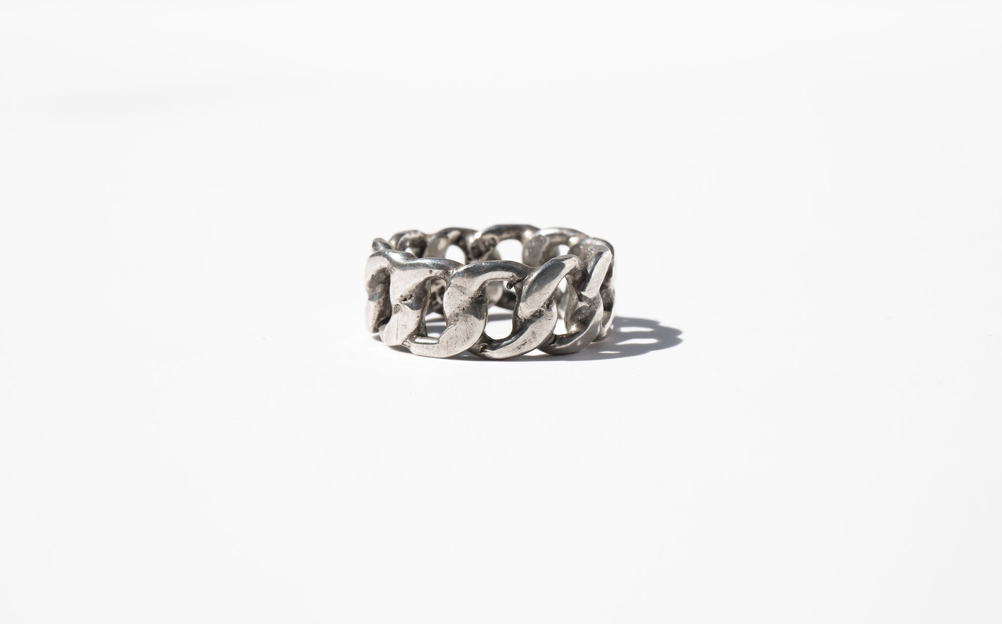 Sterling Silver Link Ring