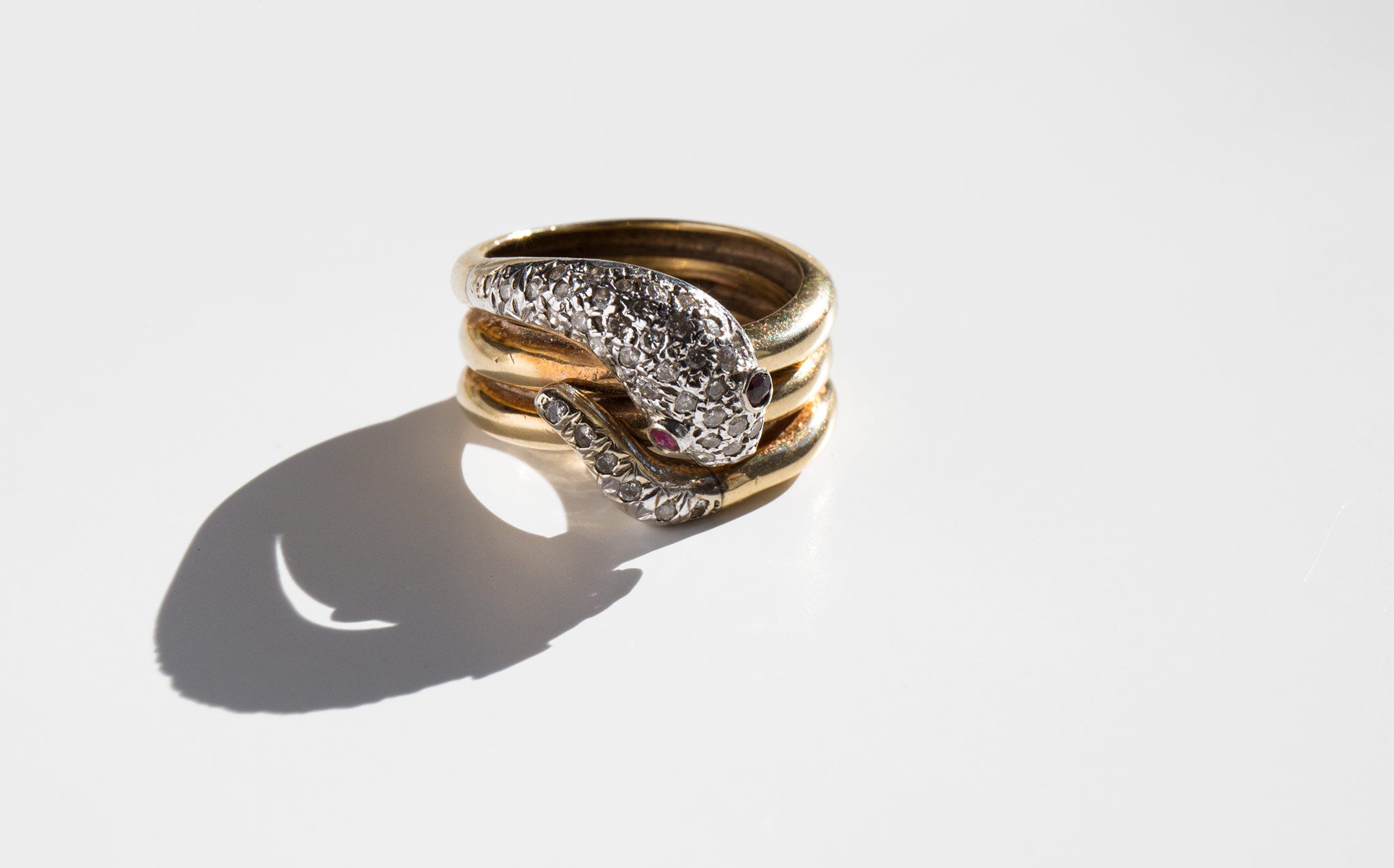 Diamond Nagini Ring