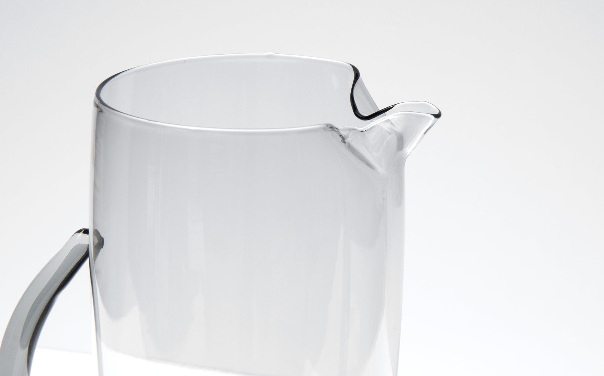 Smoke Glass Pitcher