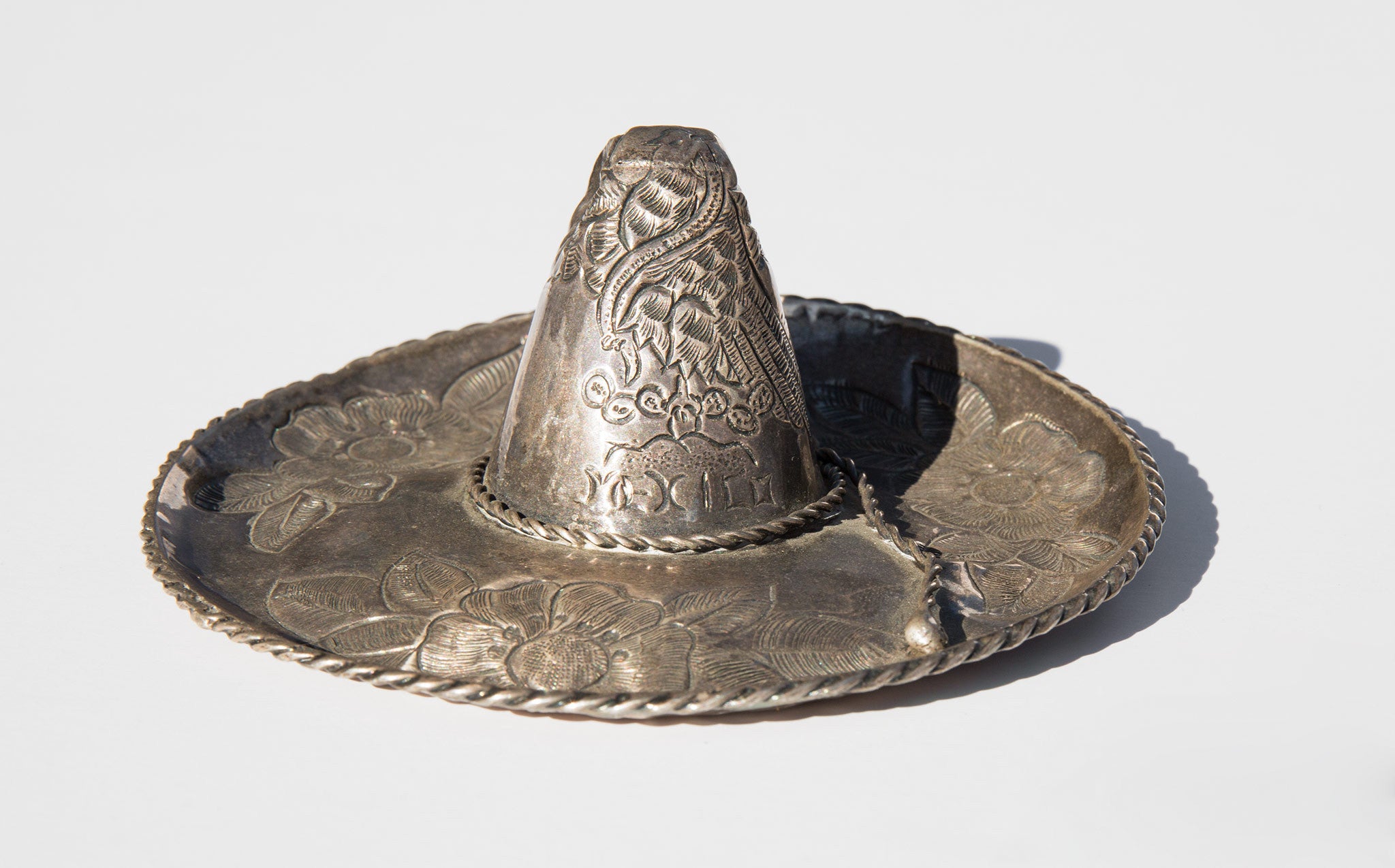 Sterling Silver Mexican Bureau Ring Dish