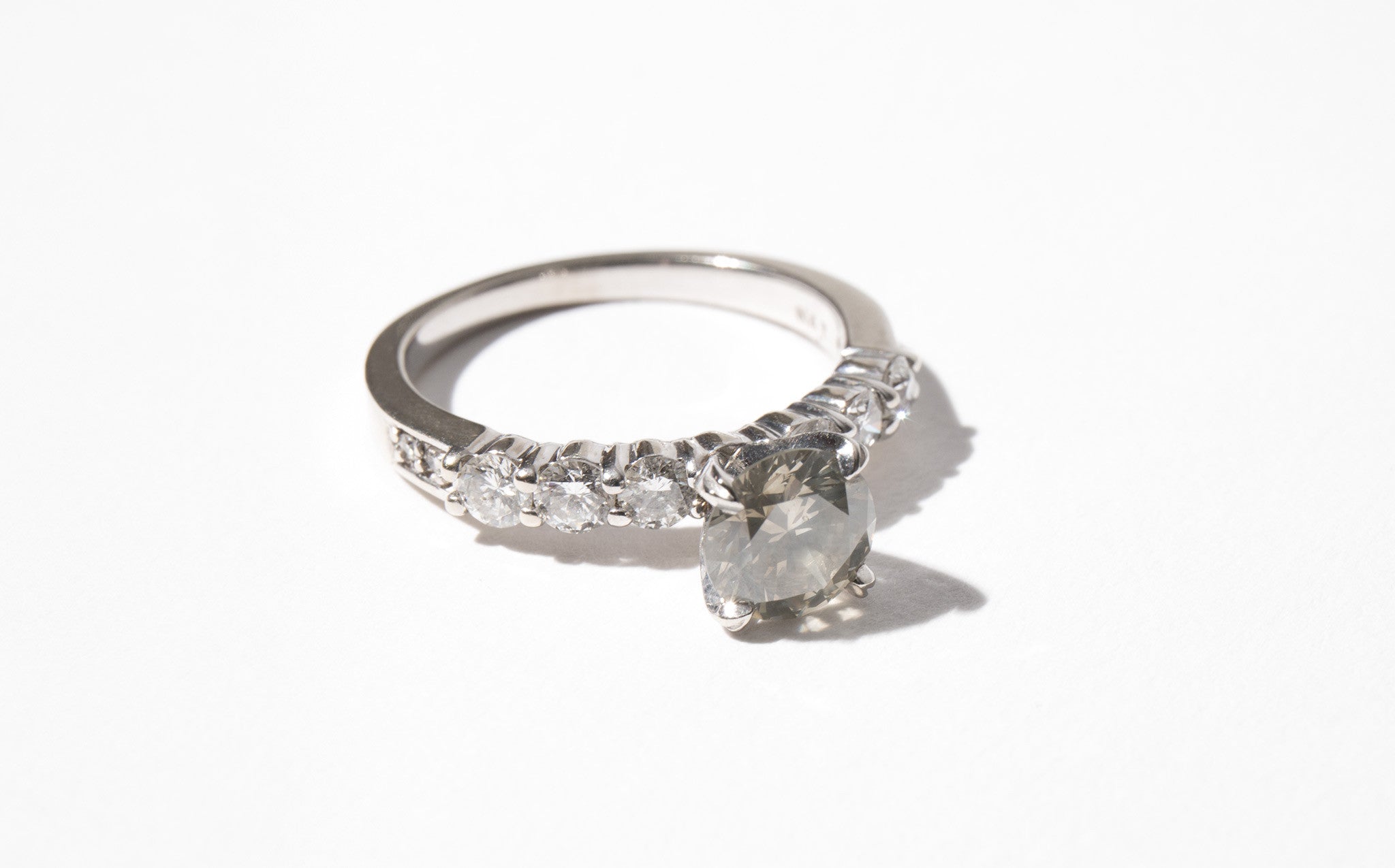 Slate Diamond Ring