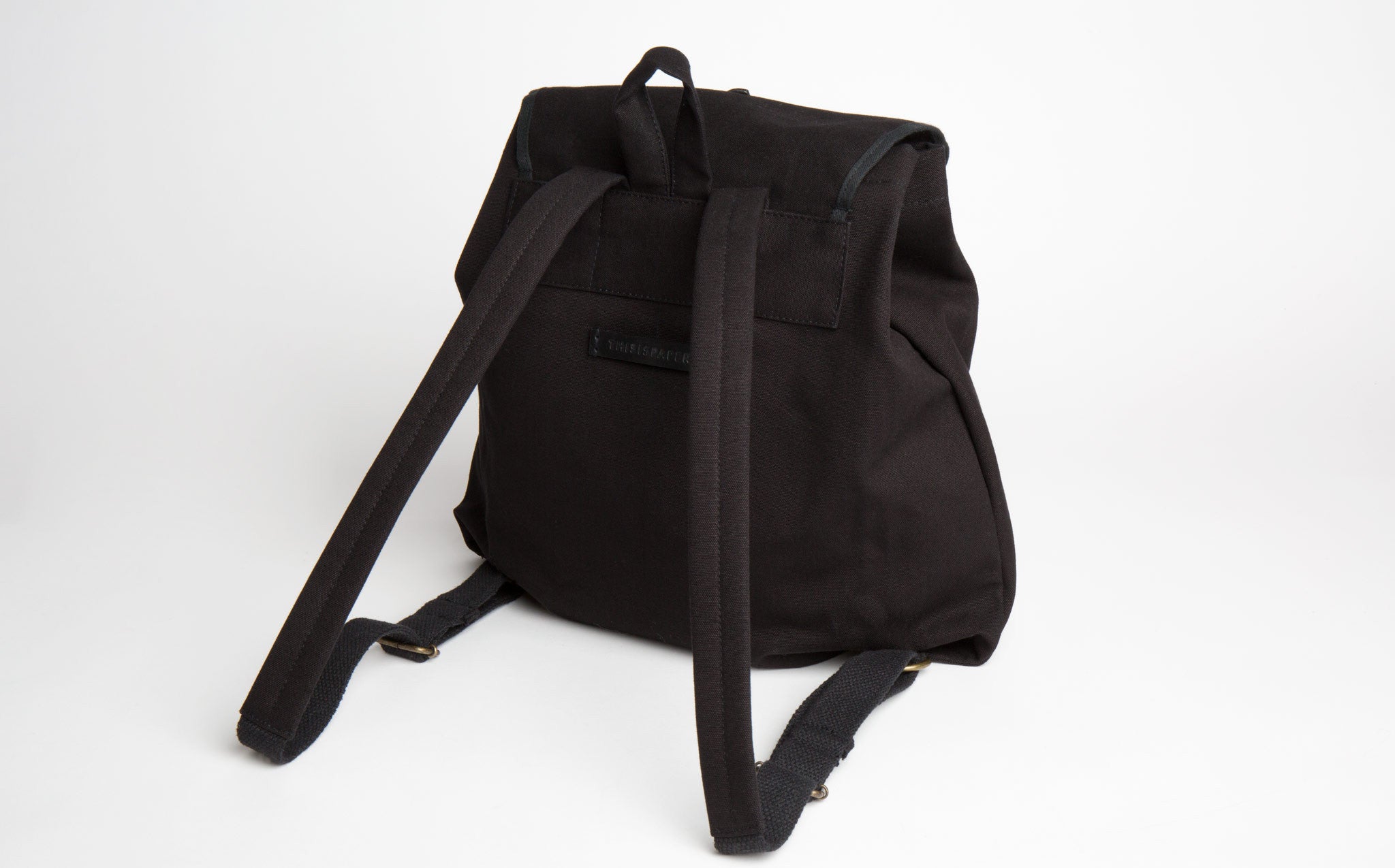 Thisispaper Classic Canvas Backpack