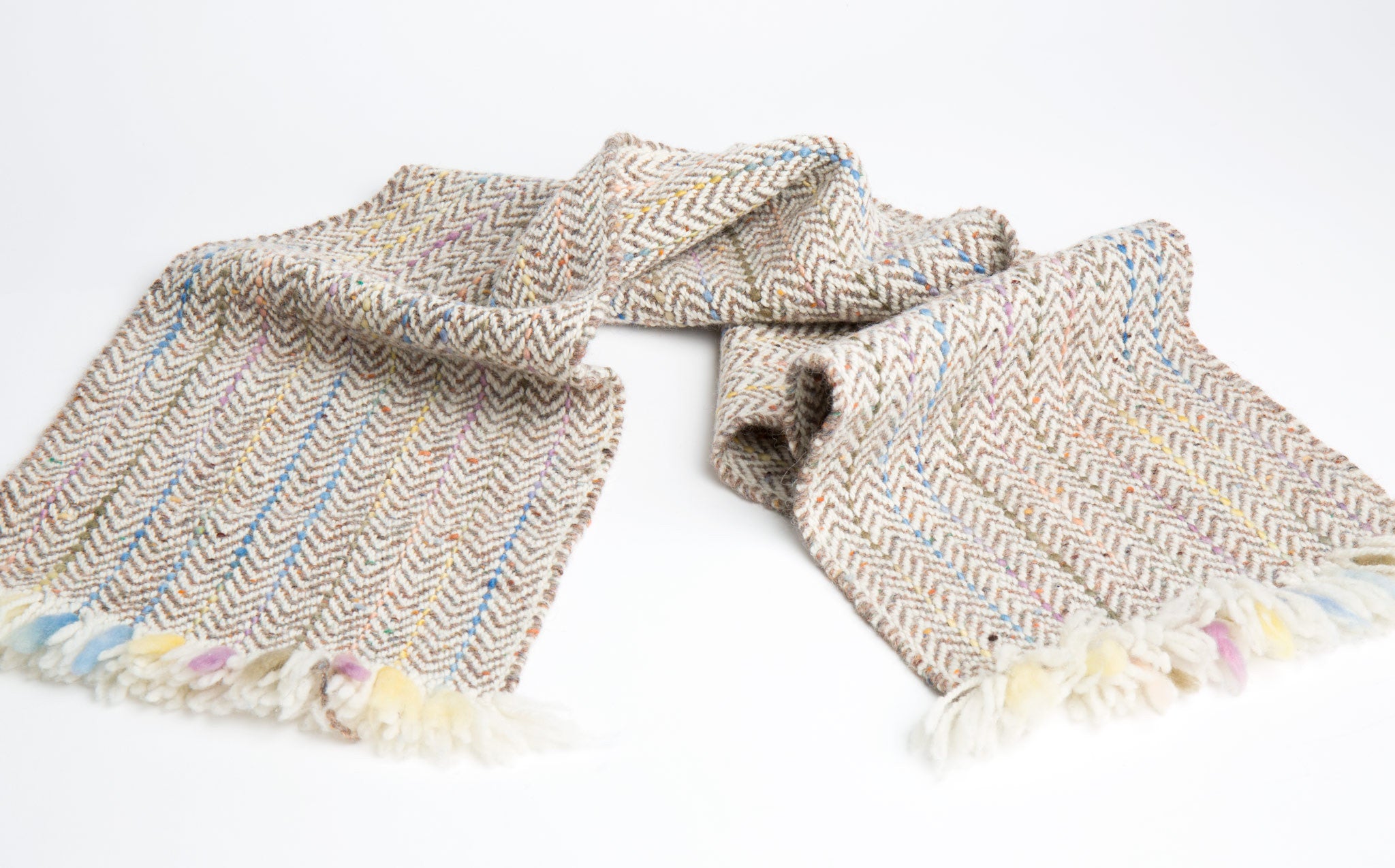 Handwoven Wool Scarf