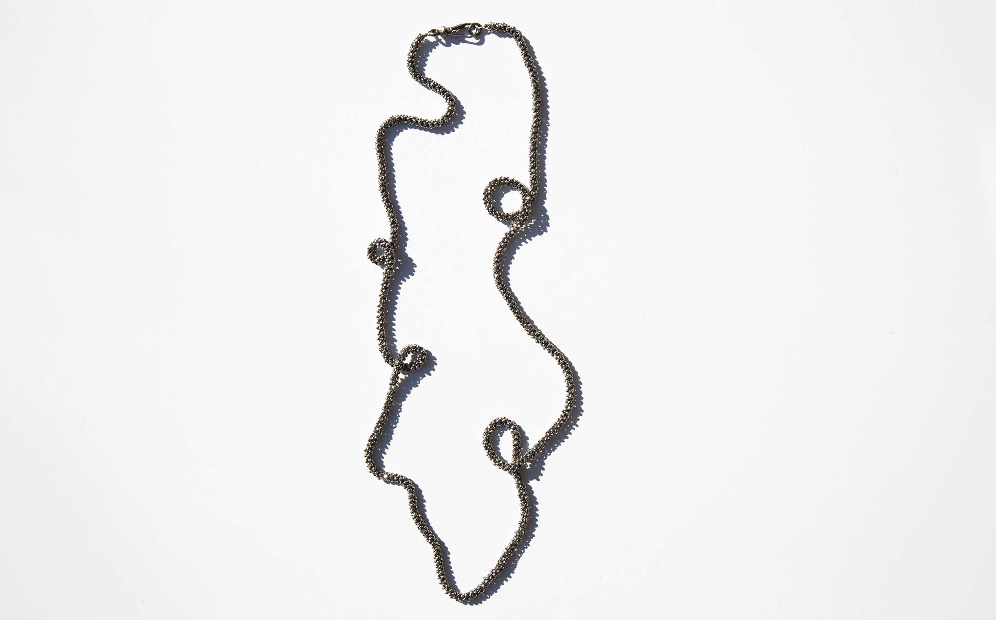Victorian Cut Steel Necklace