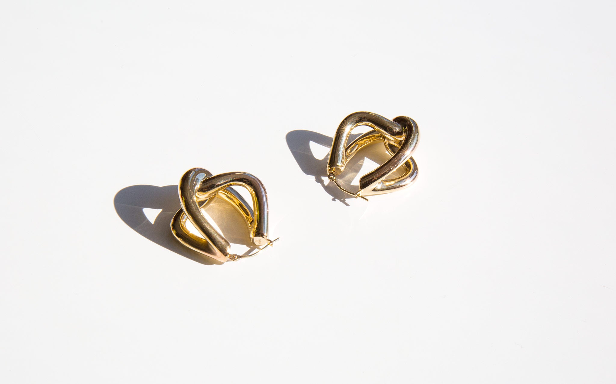 The Golden Knot Earrings