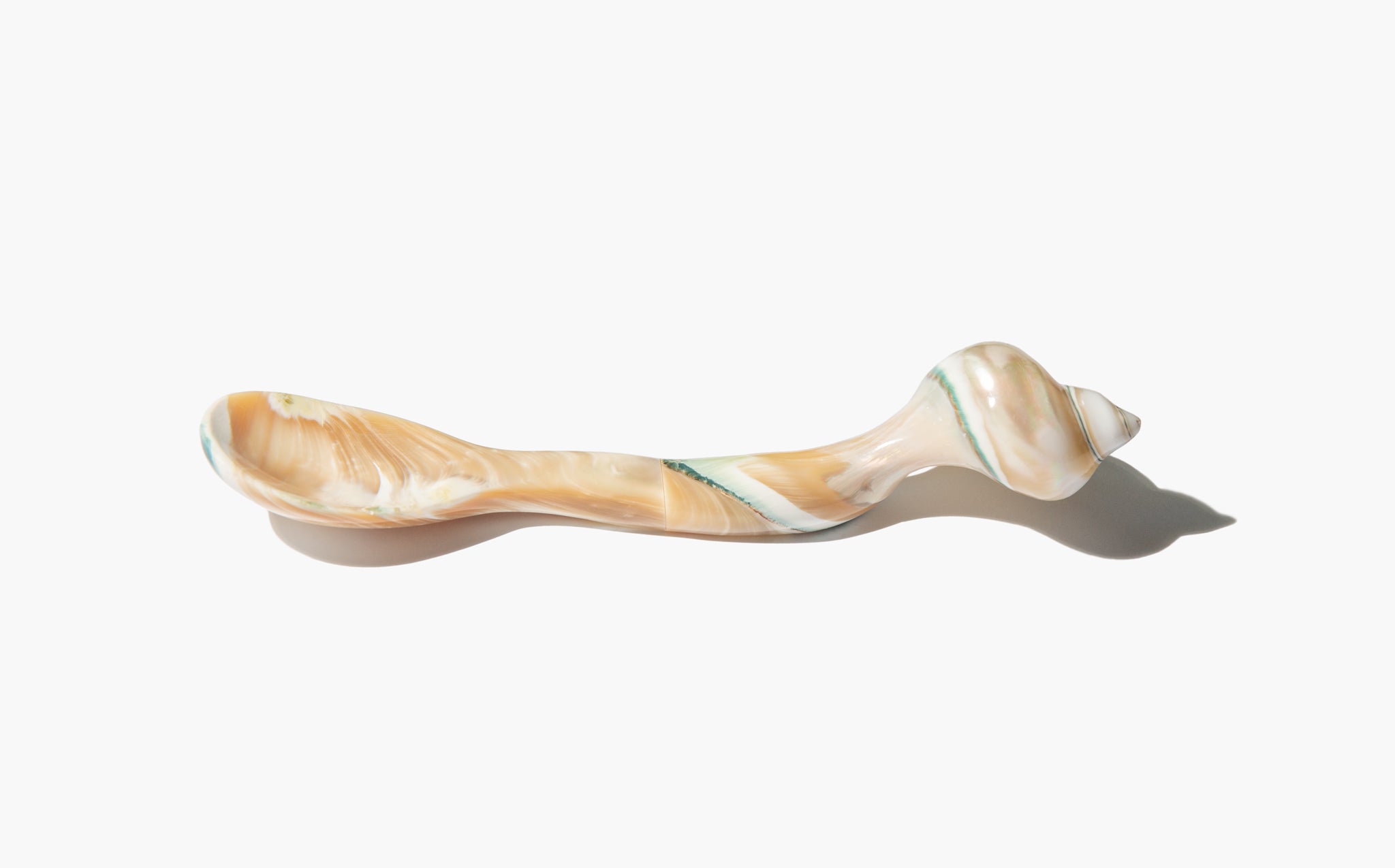 Carved Shell Decorative Spoon