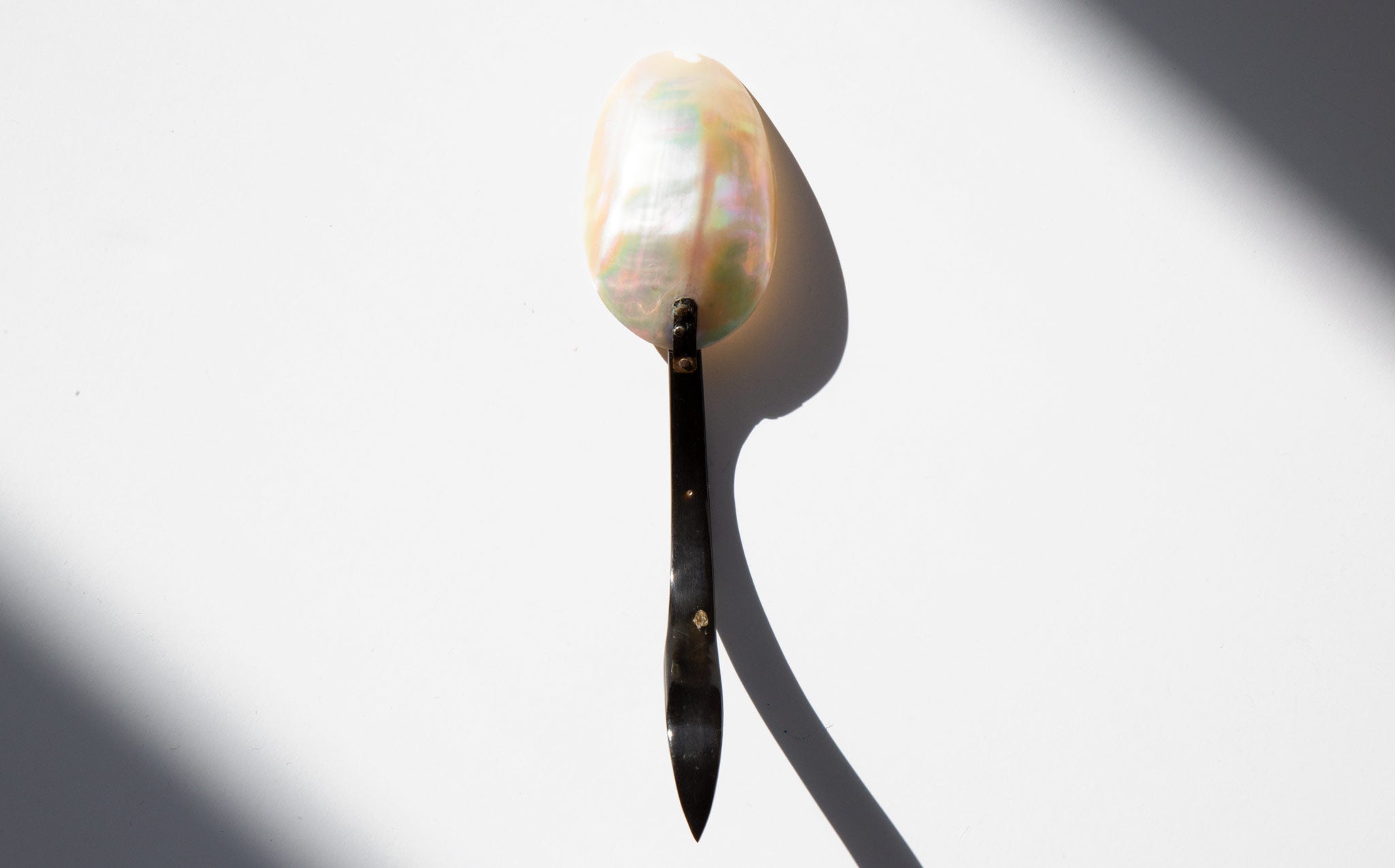 Hand Made Mother of Pearl Serving Spoon