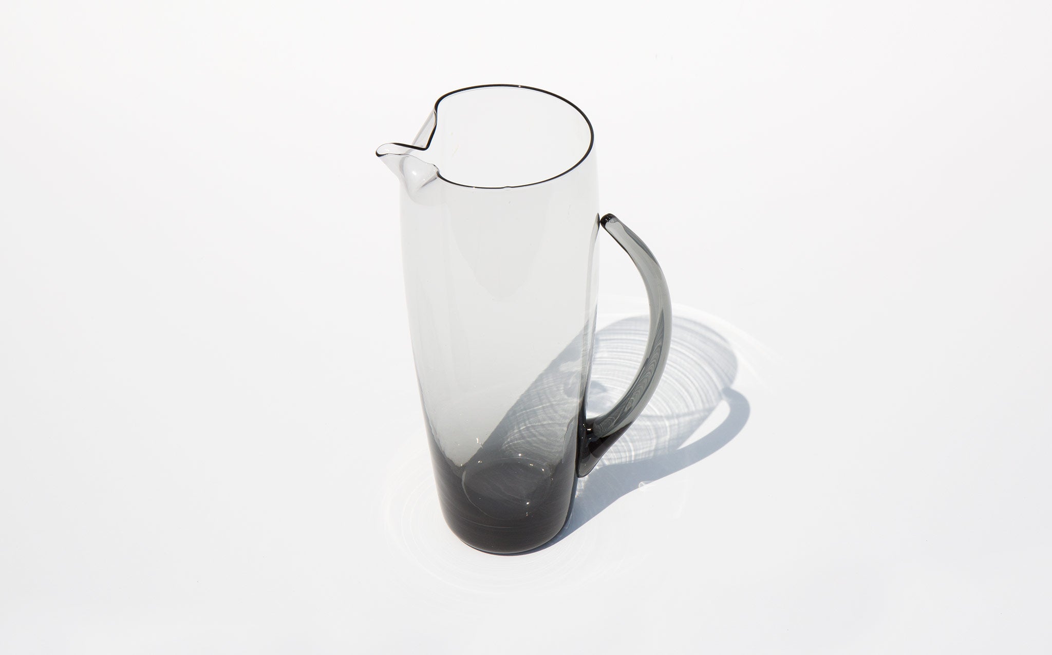Smoke Glass Pitcher
