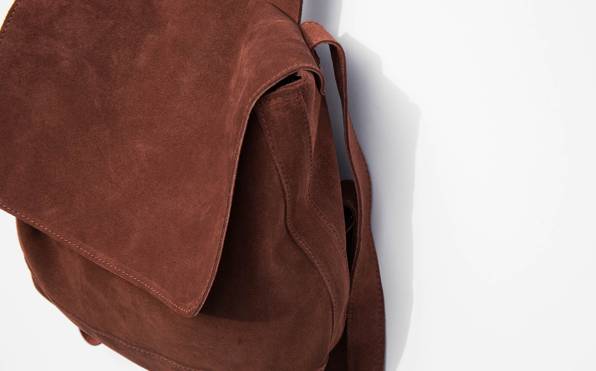 Clyde Brick Suede Small Room Backpack