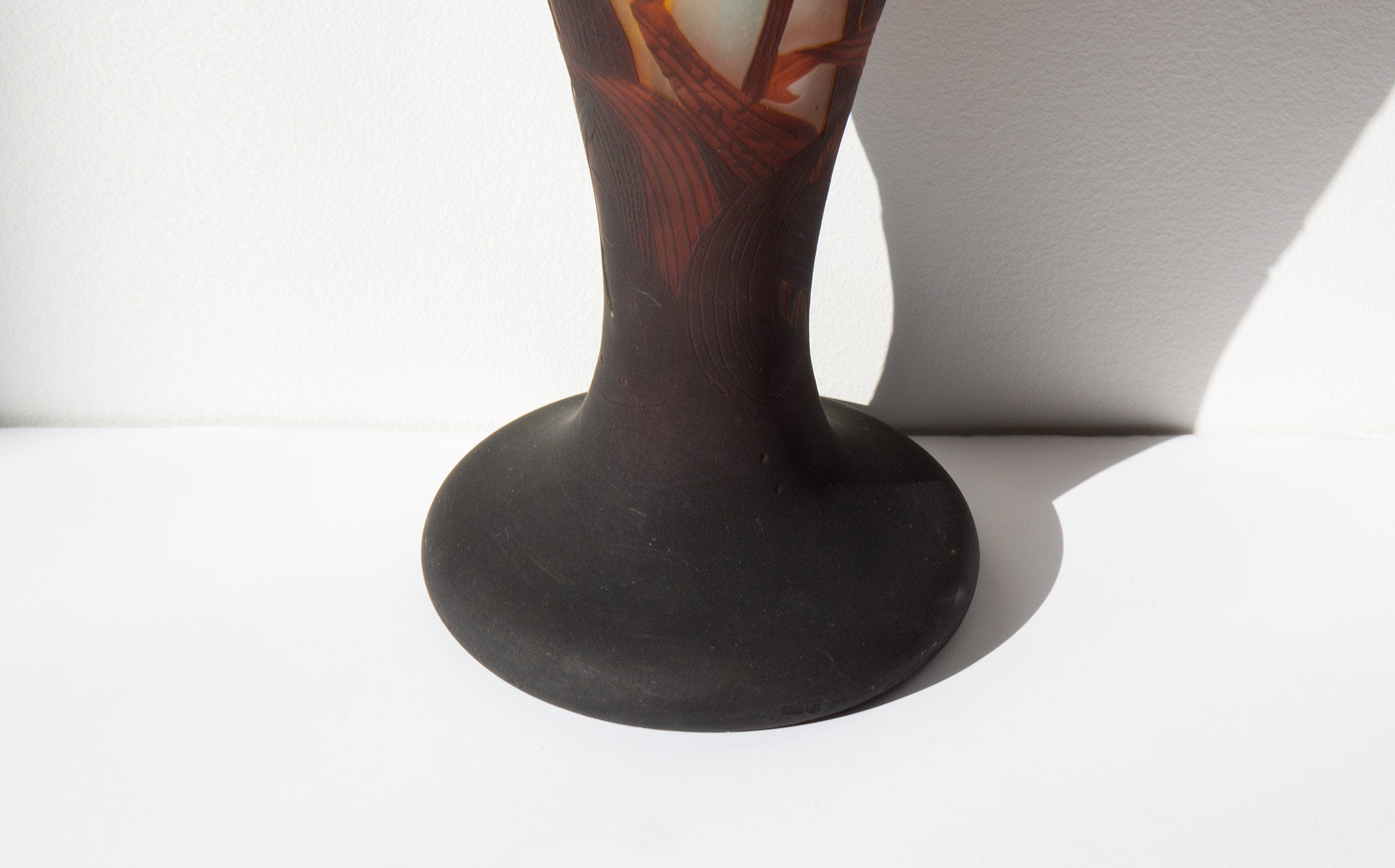 Muller Fréres Art Glass Vase
