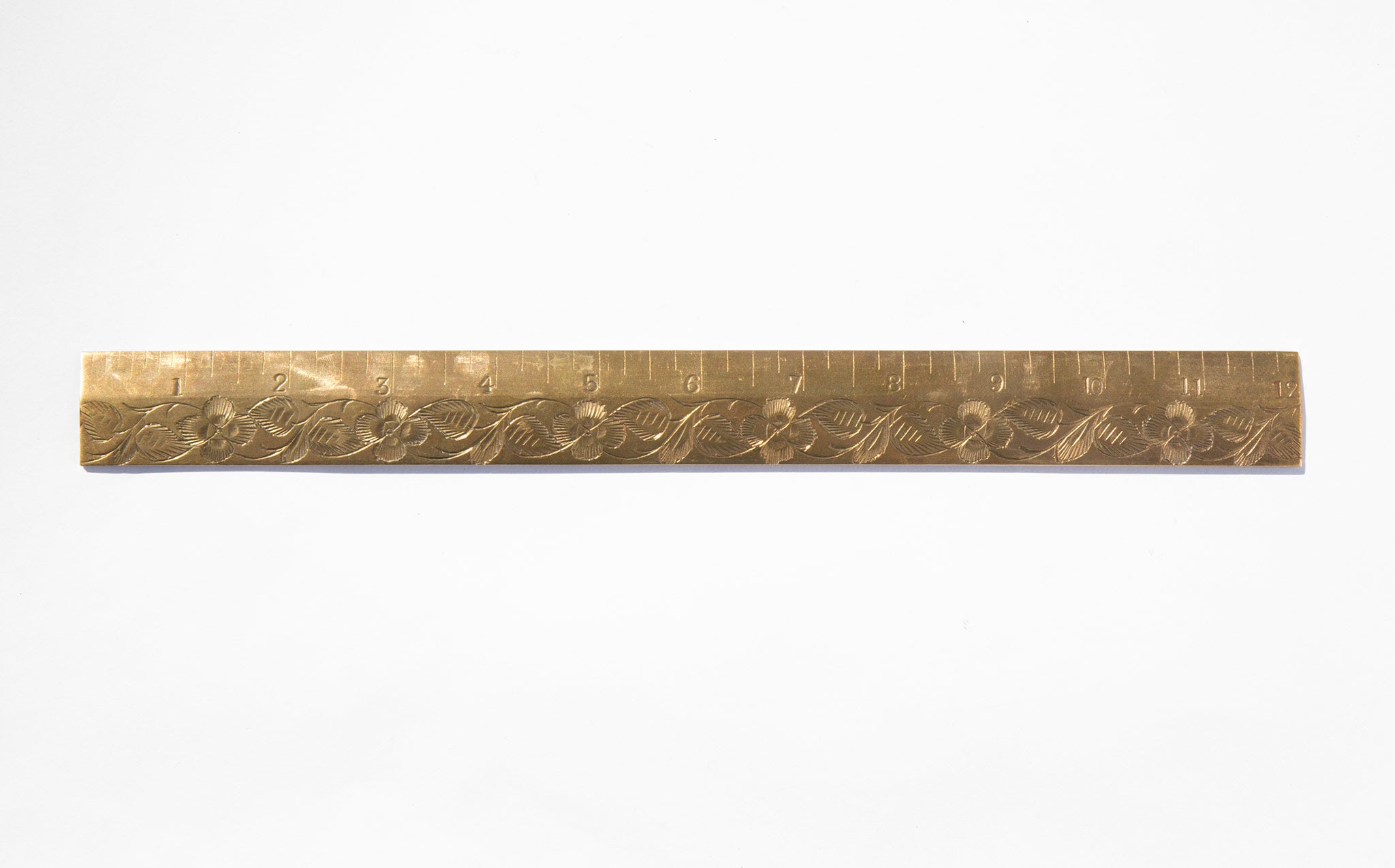 Etched Brass Ruler