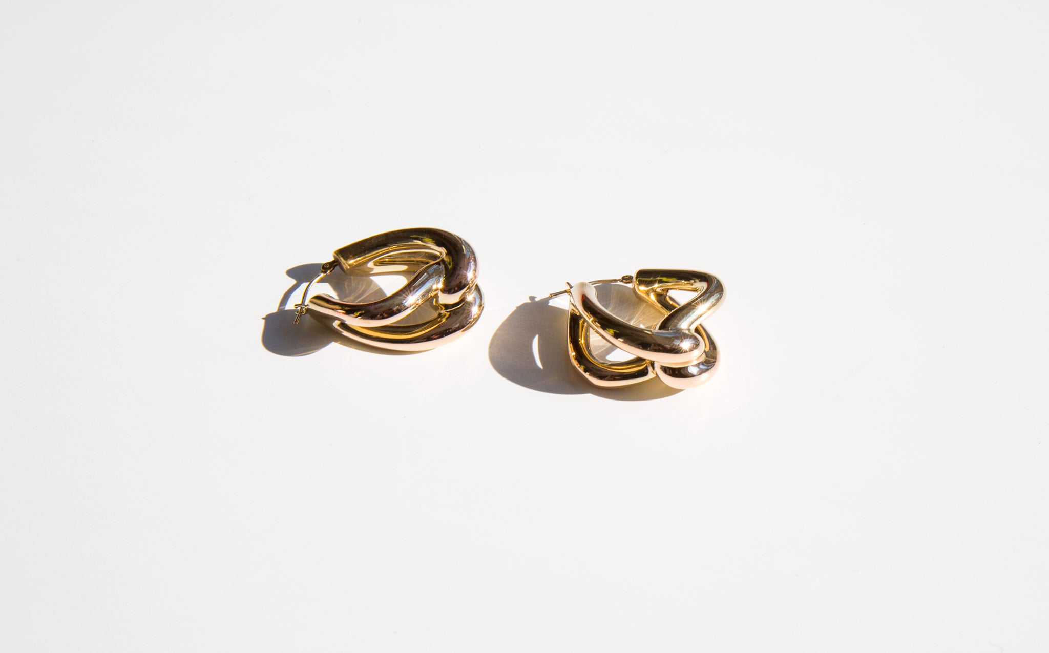 The Golden Knot Earrings
