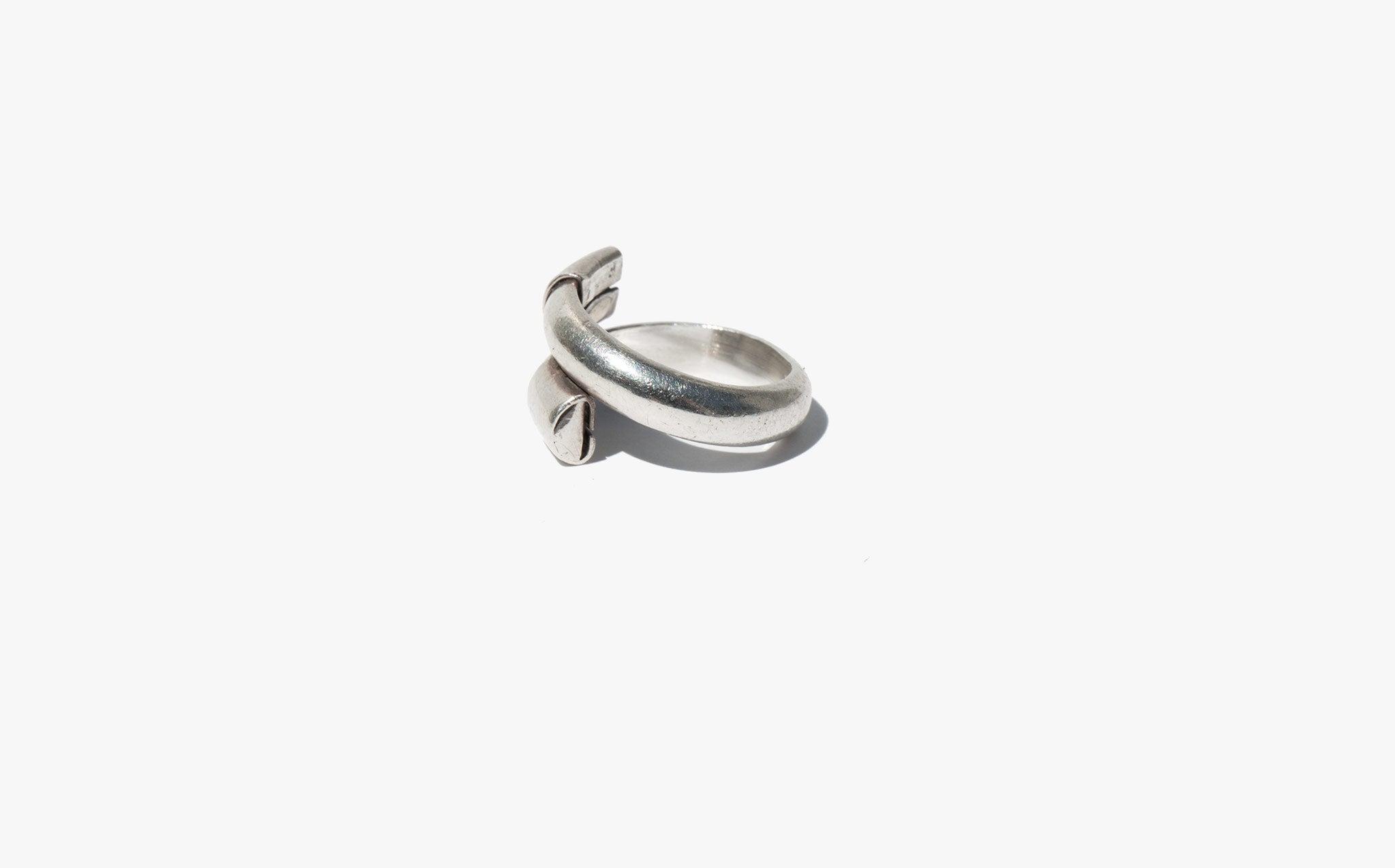 Mexican Sterling Tube Ring