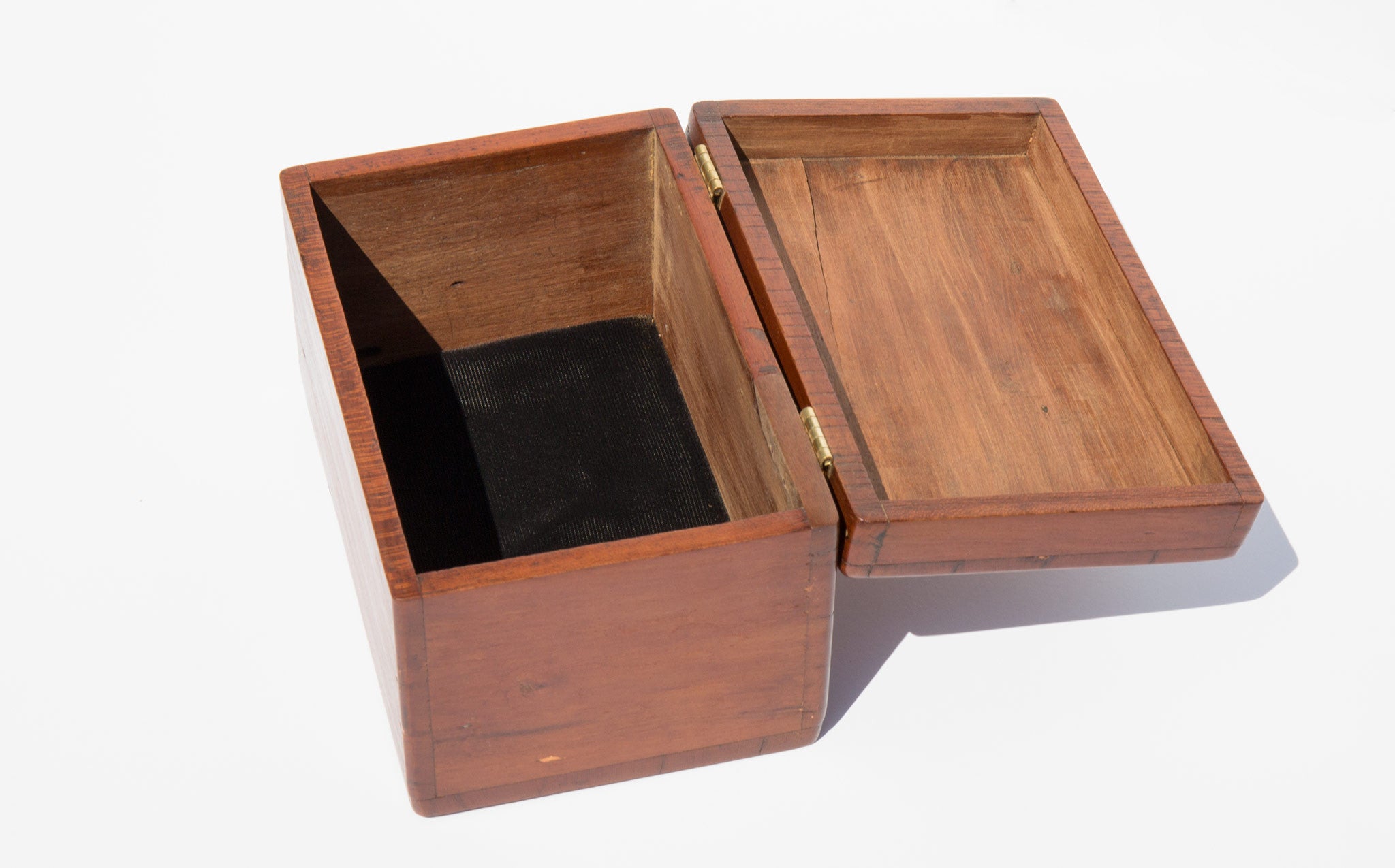 Hand Restored 1930's Cherry Wood Box