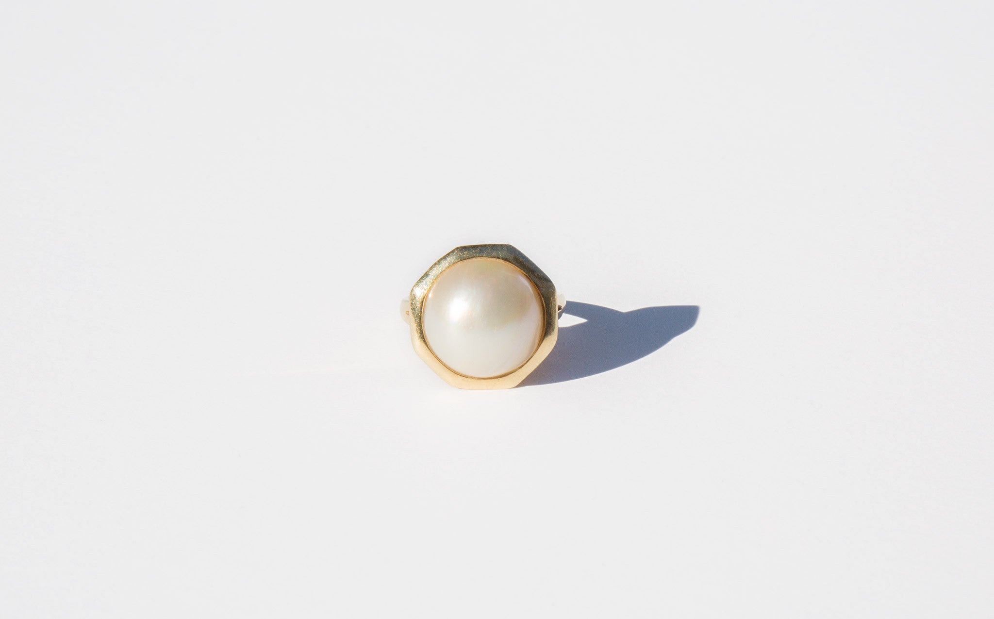 Mabé Pearl Ring