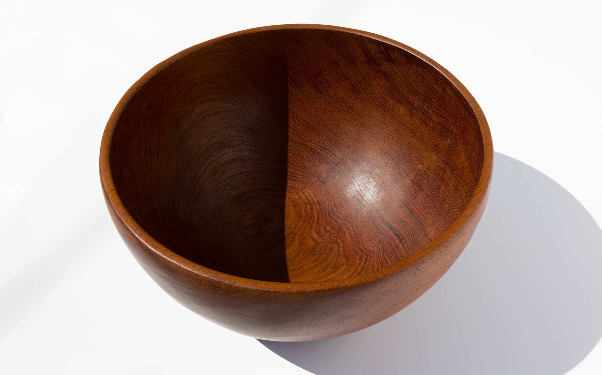 Oversized Solid Teak Bowl