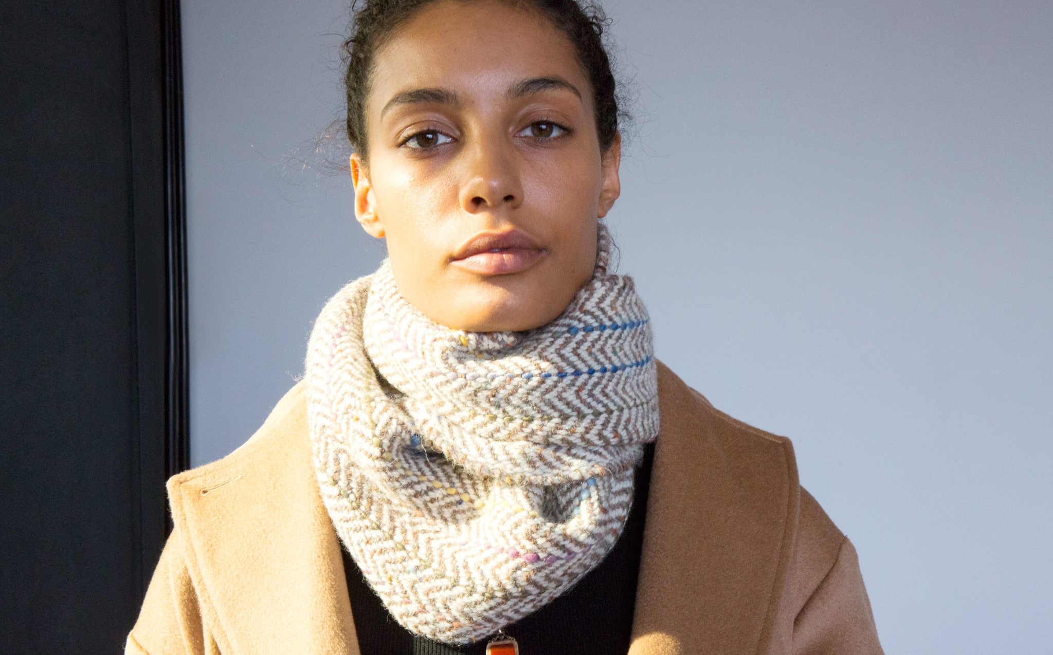 Handwoven Wool Scarf