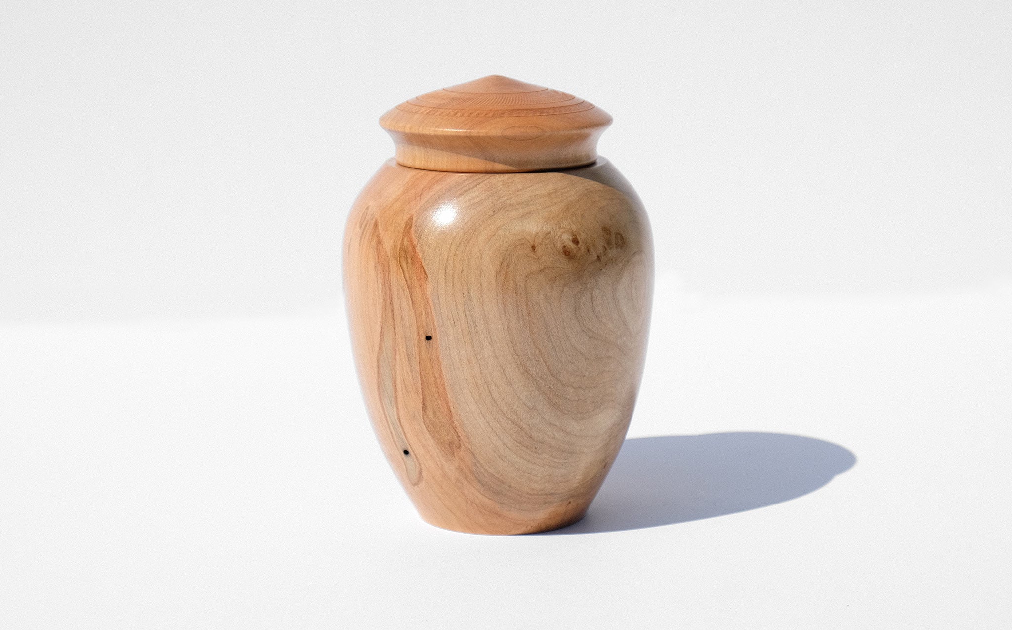 Bruce Perlmutter Hand Lathed Maple Vessel
