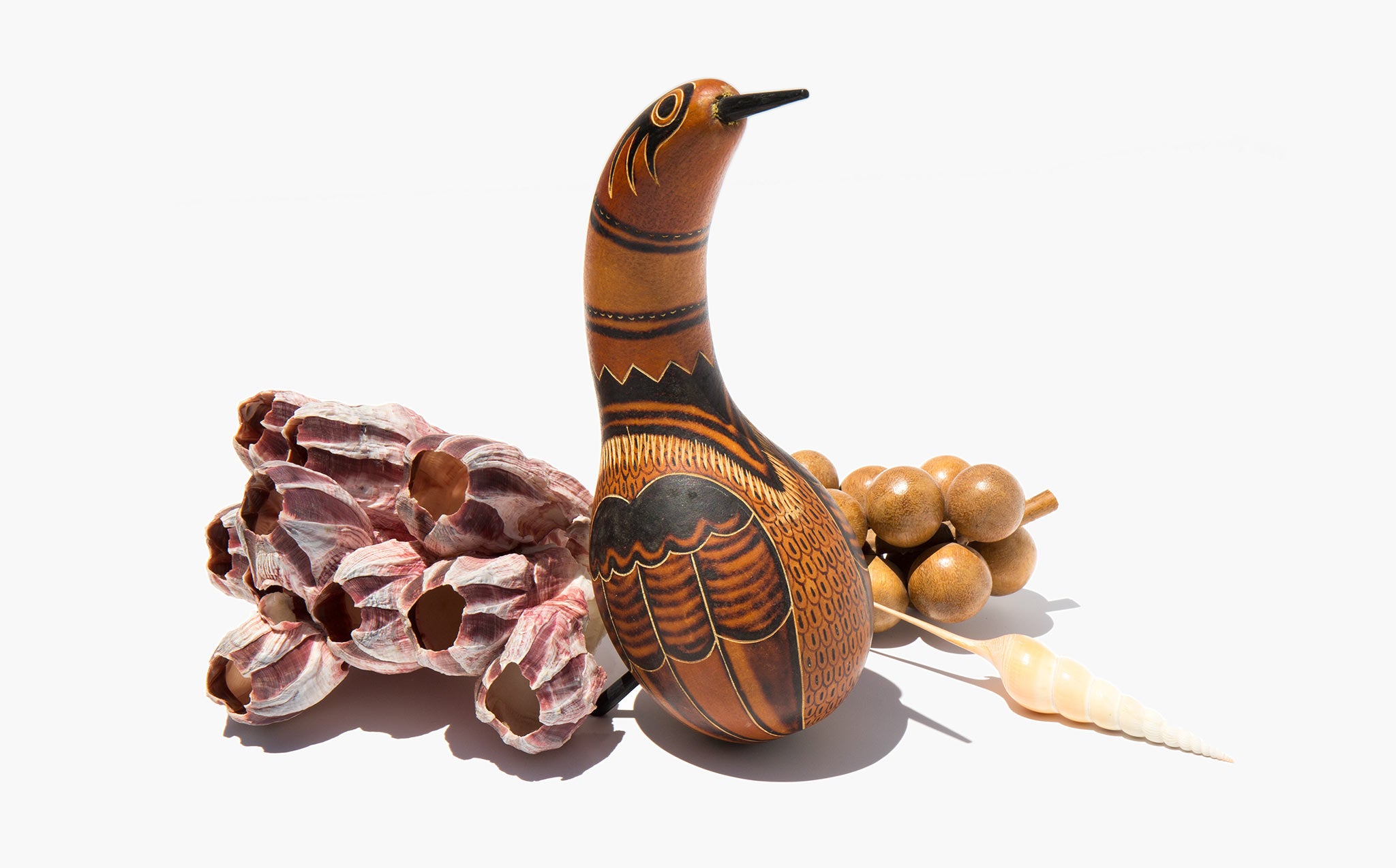 Handmade Peruvian Gourd Rattle