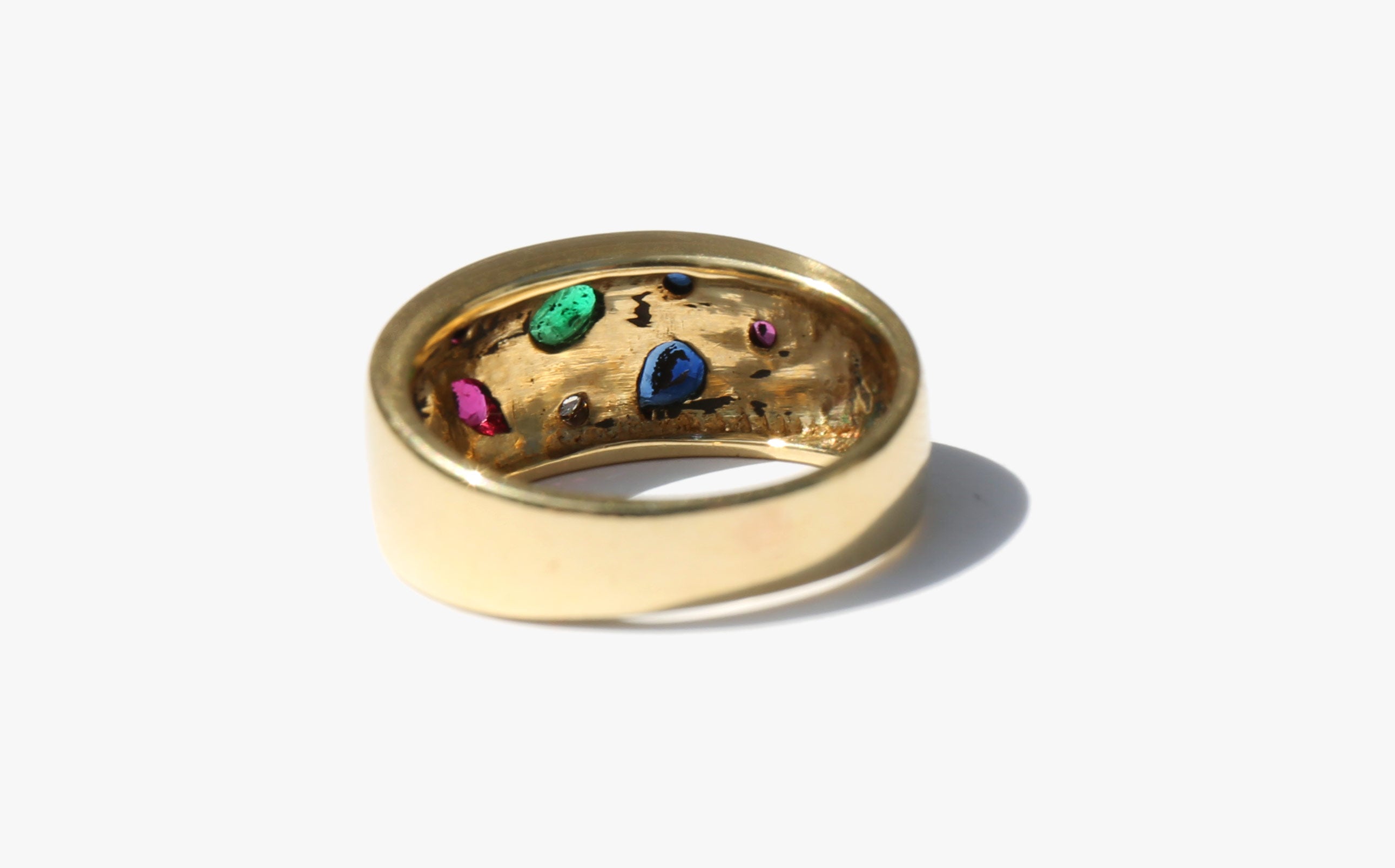 Gold Confetti Ring