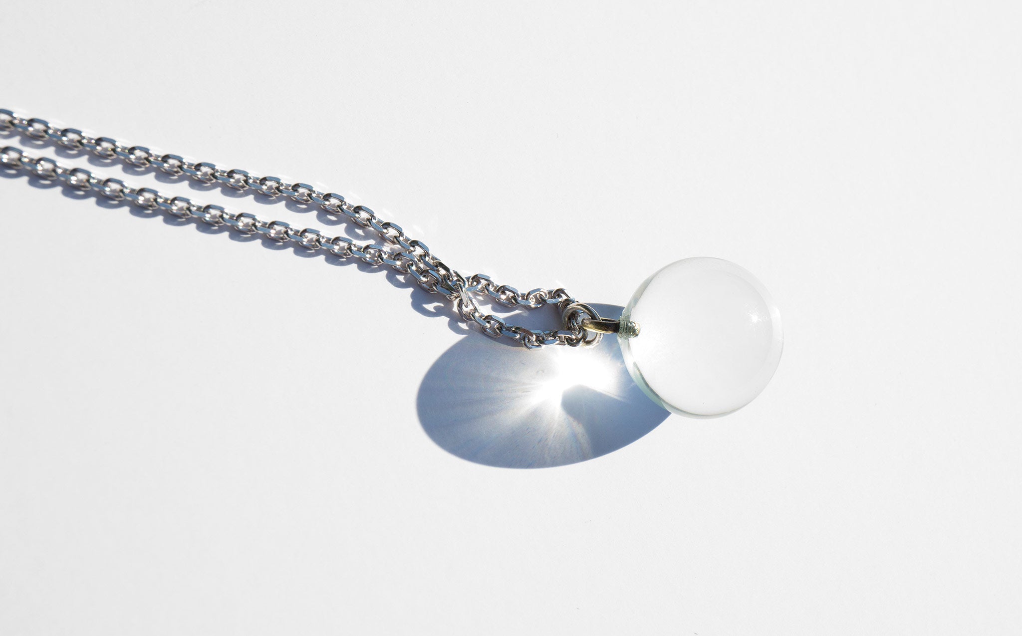 Pools of Light Pendant Necklace
