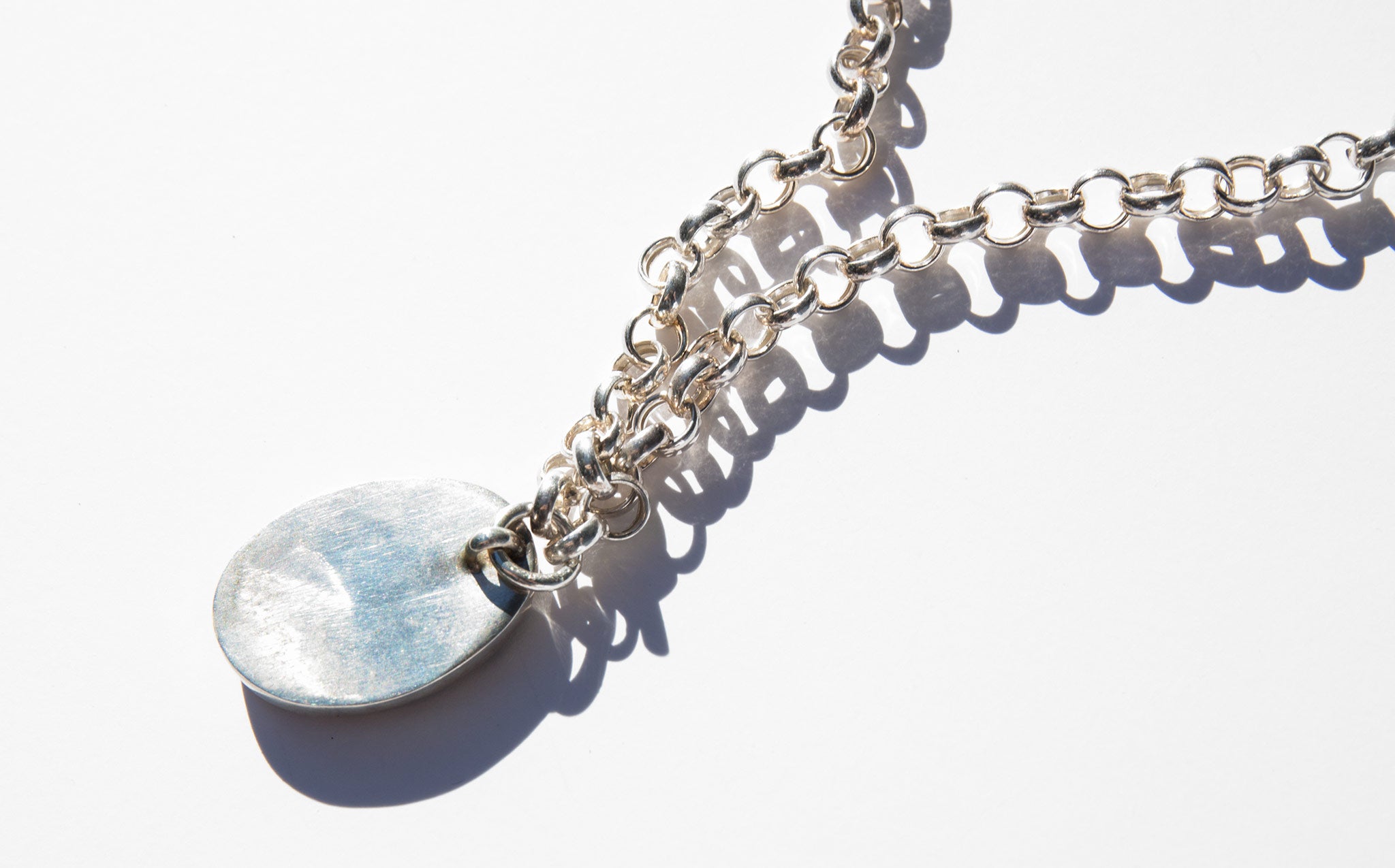 Stone and Silver Mountain Necklace