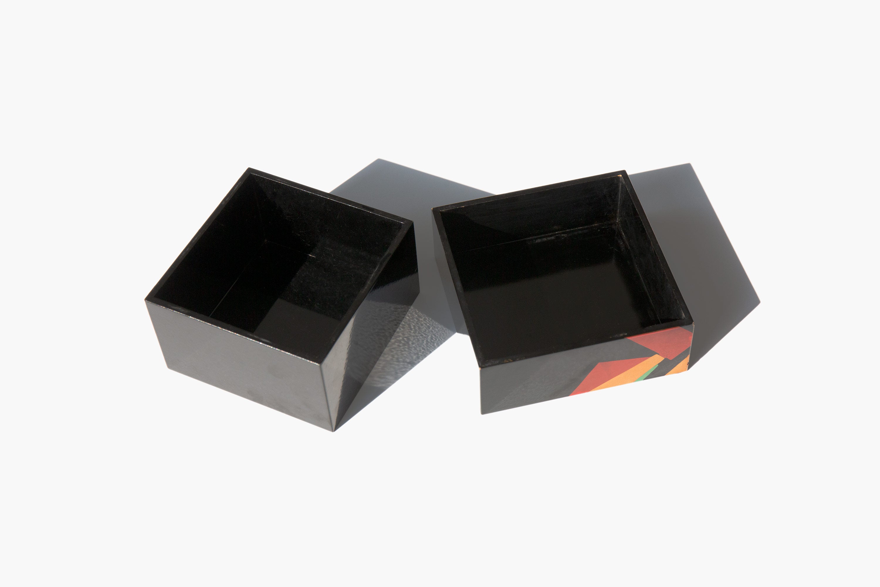 Handpainted Geometric Treasure Box