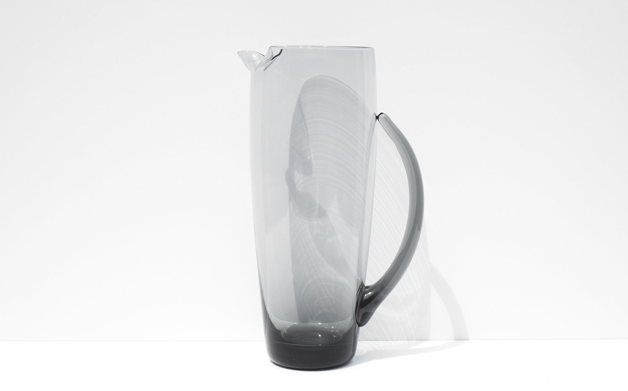 Smoke Glass Pitcher