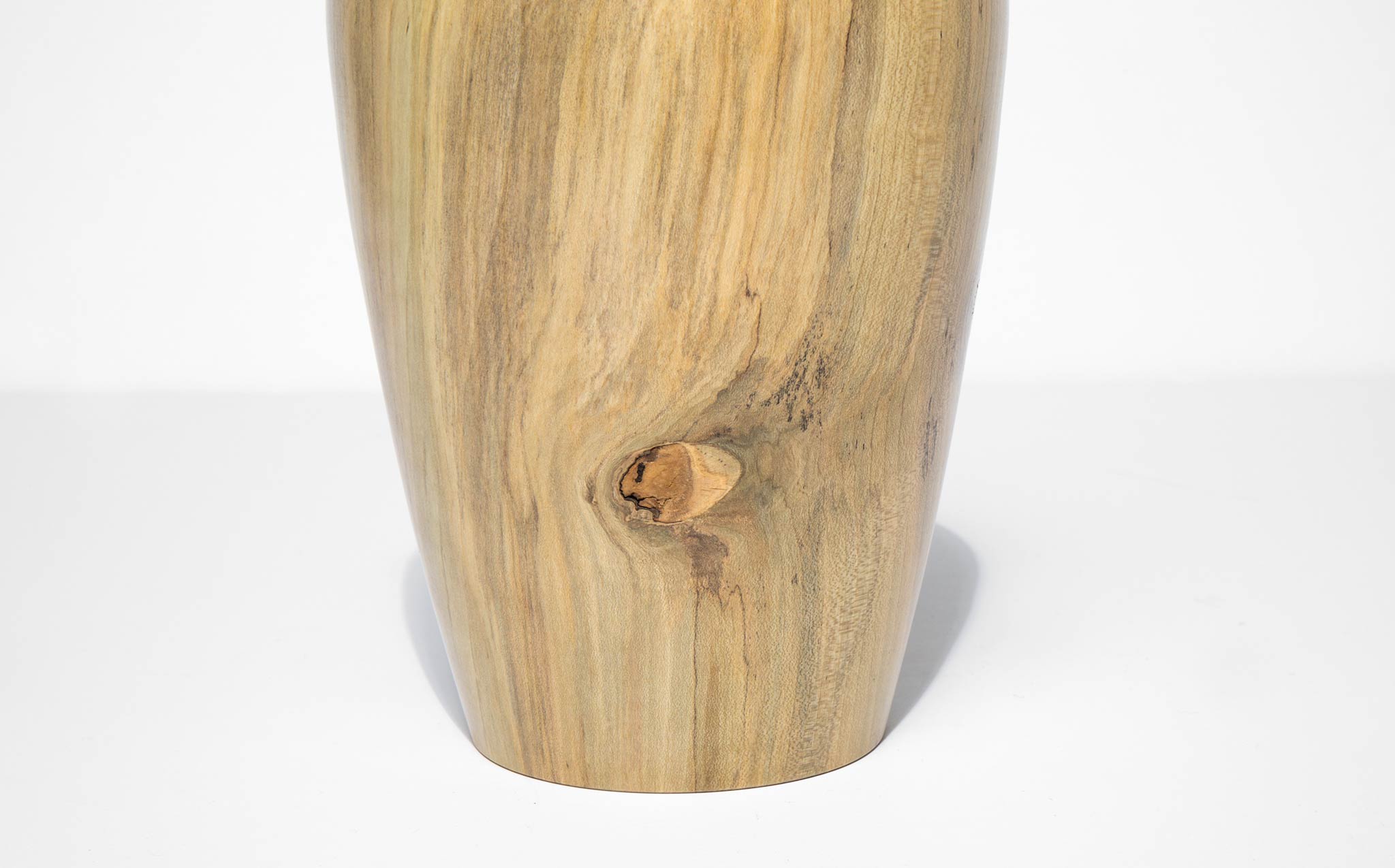 Bruce Perlmutter Hand Lathed Holly Vessel