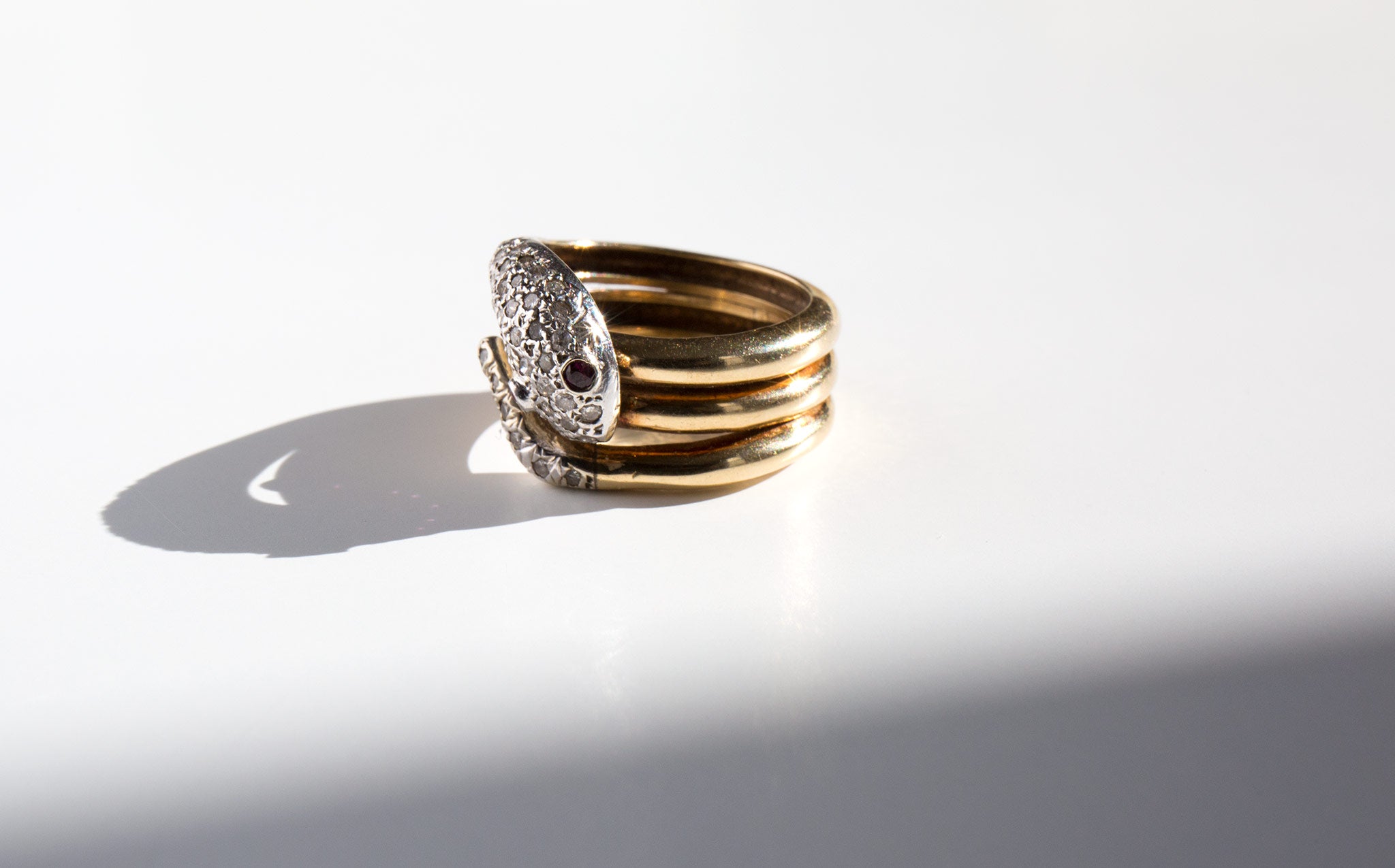 Diamond Nagini Ring