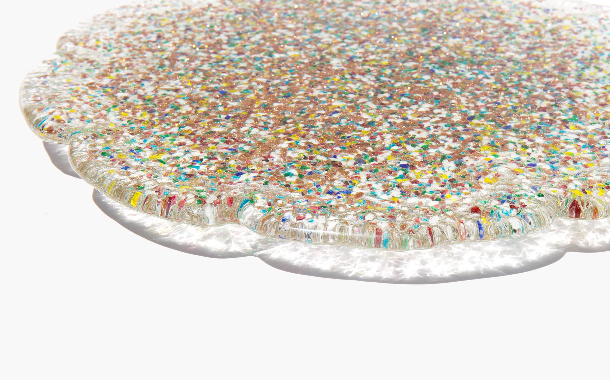 Murano Confetti Cheese Plate