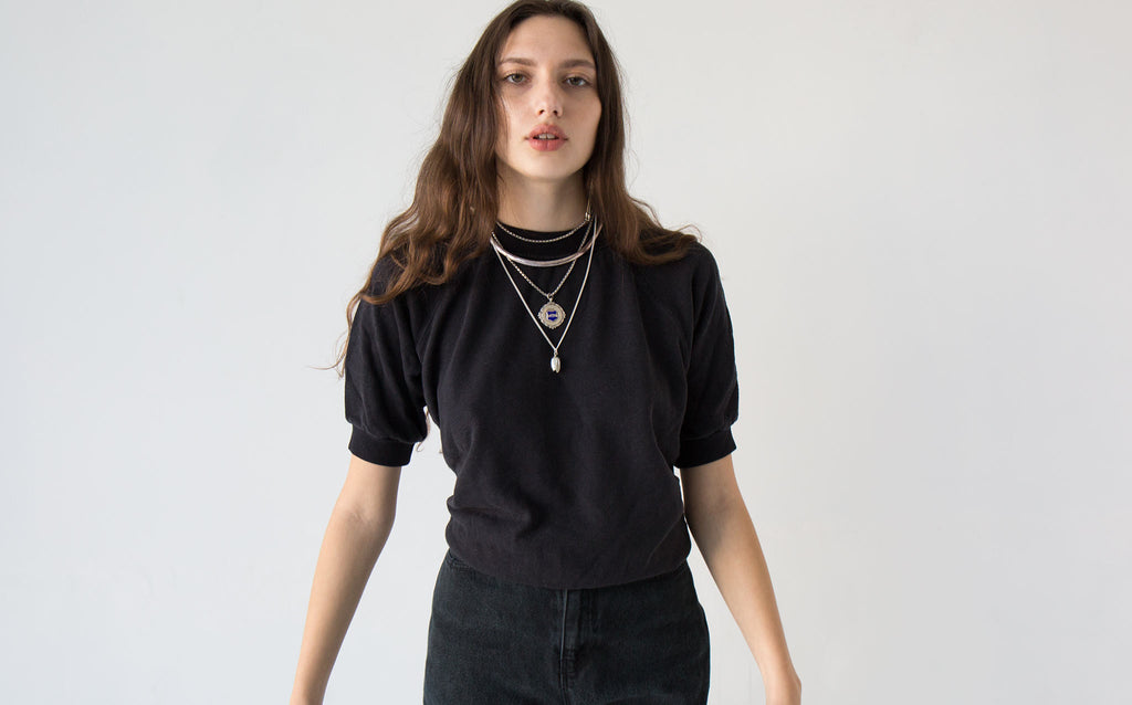 Jungmaven Alpine Raglan Sweatshirt in Hunter Green