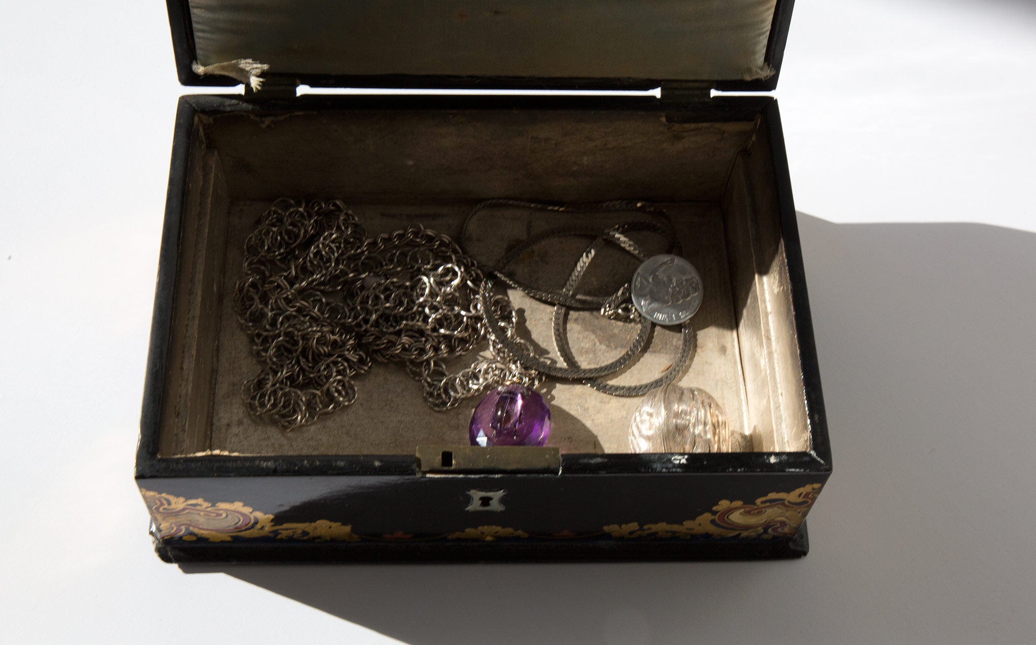 Antique Victorian Treasure Box