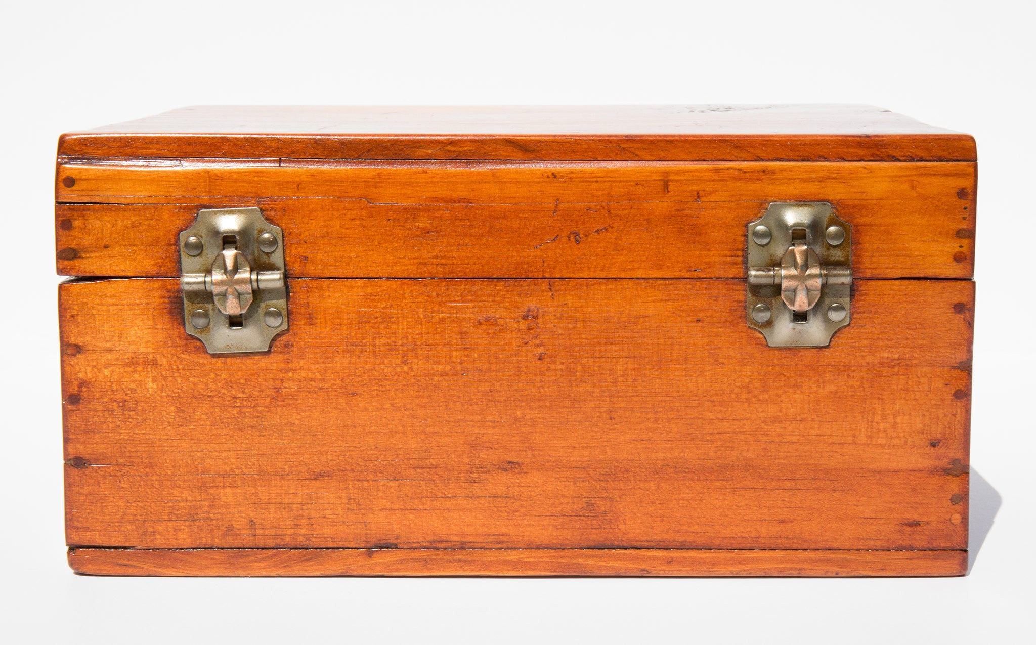 Hand Restored 1930's PIne Wood Box