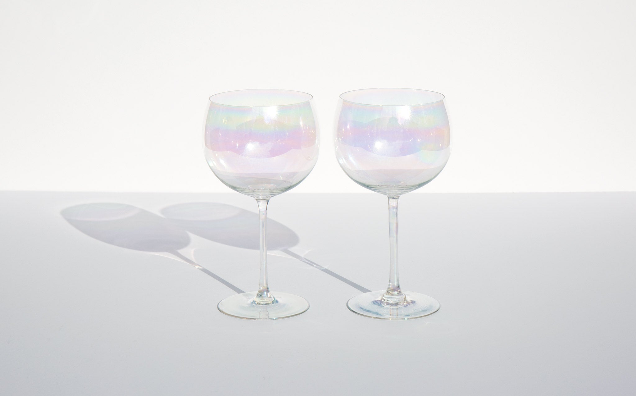 Dorothy Thorpe Iridescent Wine Glasses