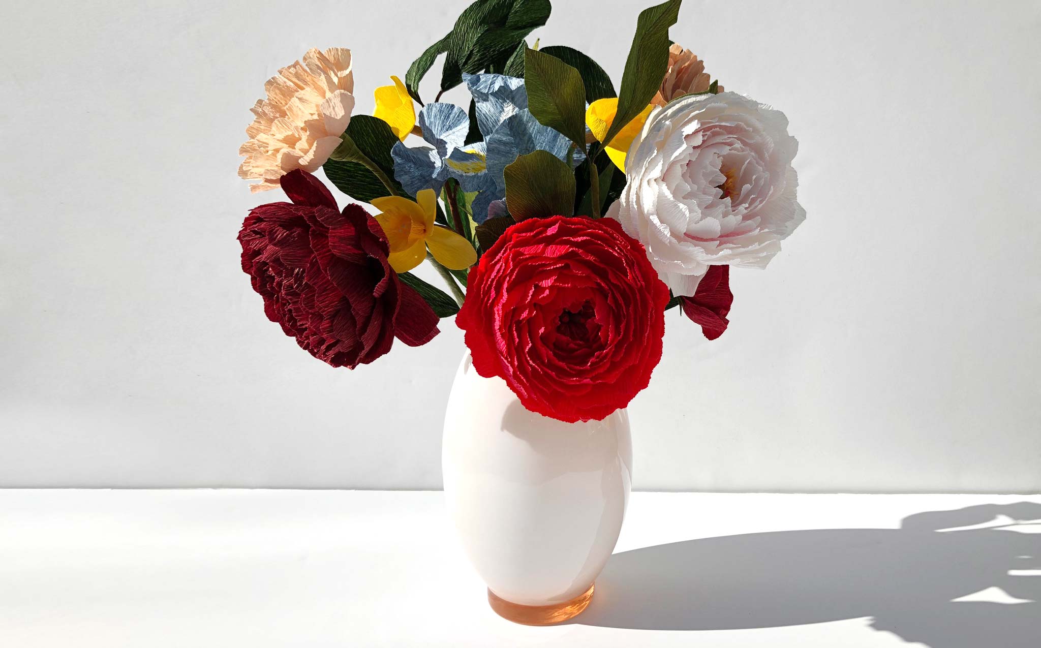 Handmade and Naturally Dyed Floral Arrangement