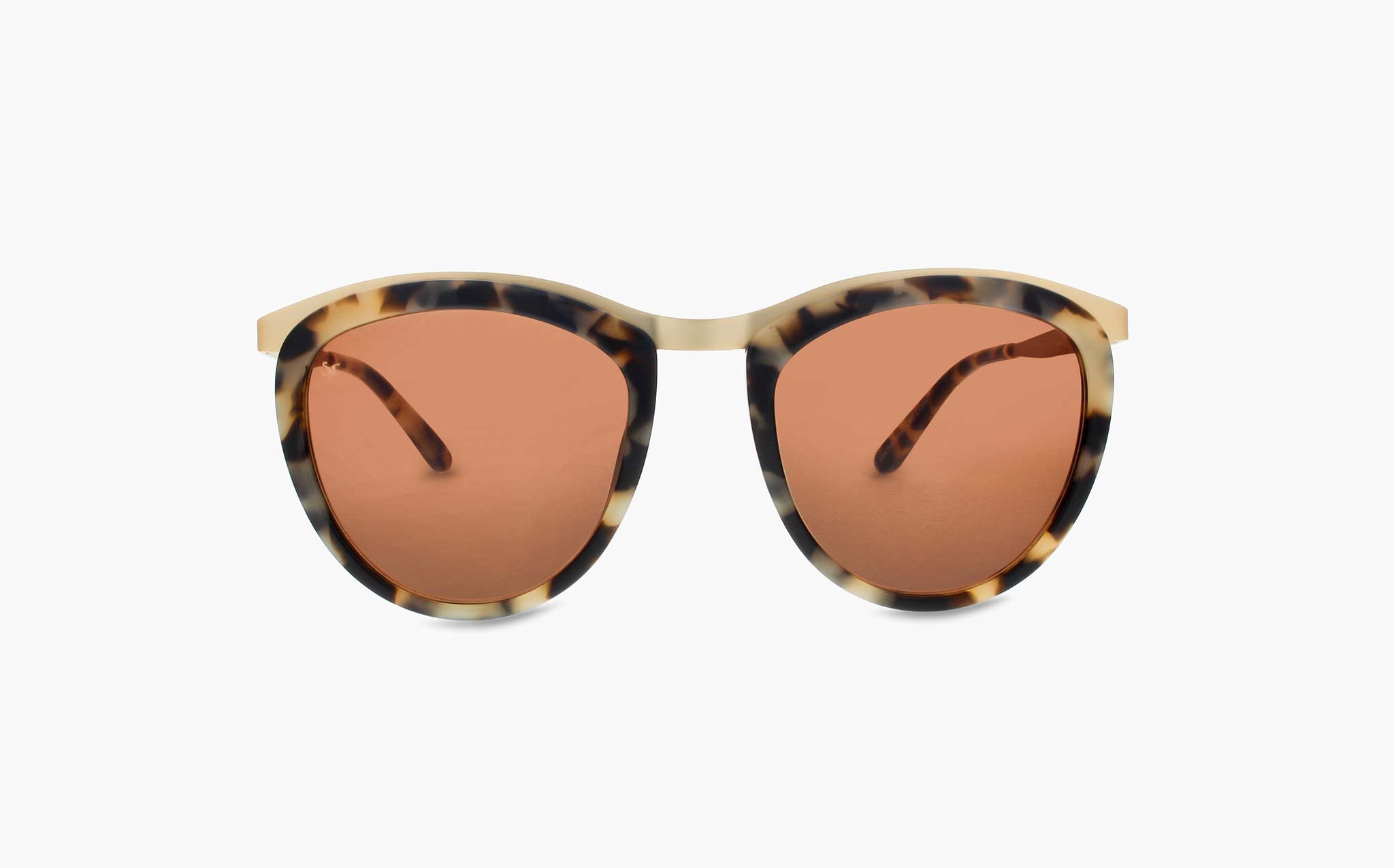 Smoke x Mirrors Marble Glam Comic Strip - Tortoise Shell And Gold With Case Tortoiseshell Mirror Frames - J. Tribble main image 3